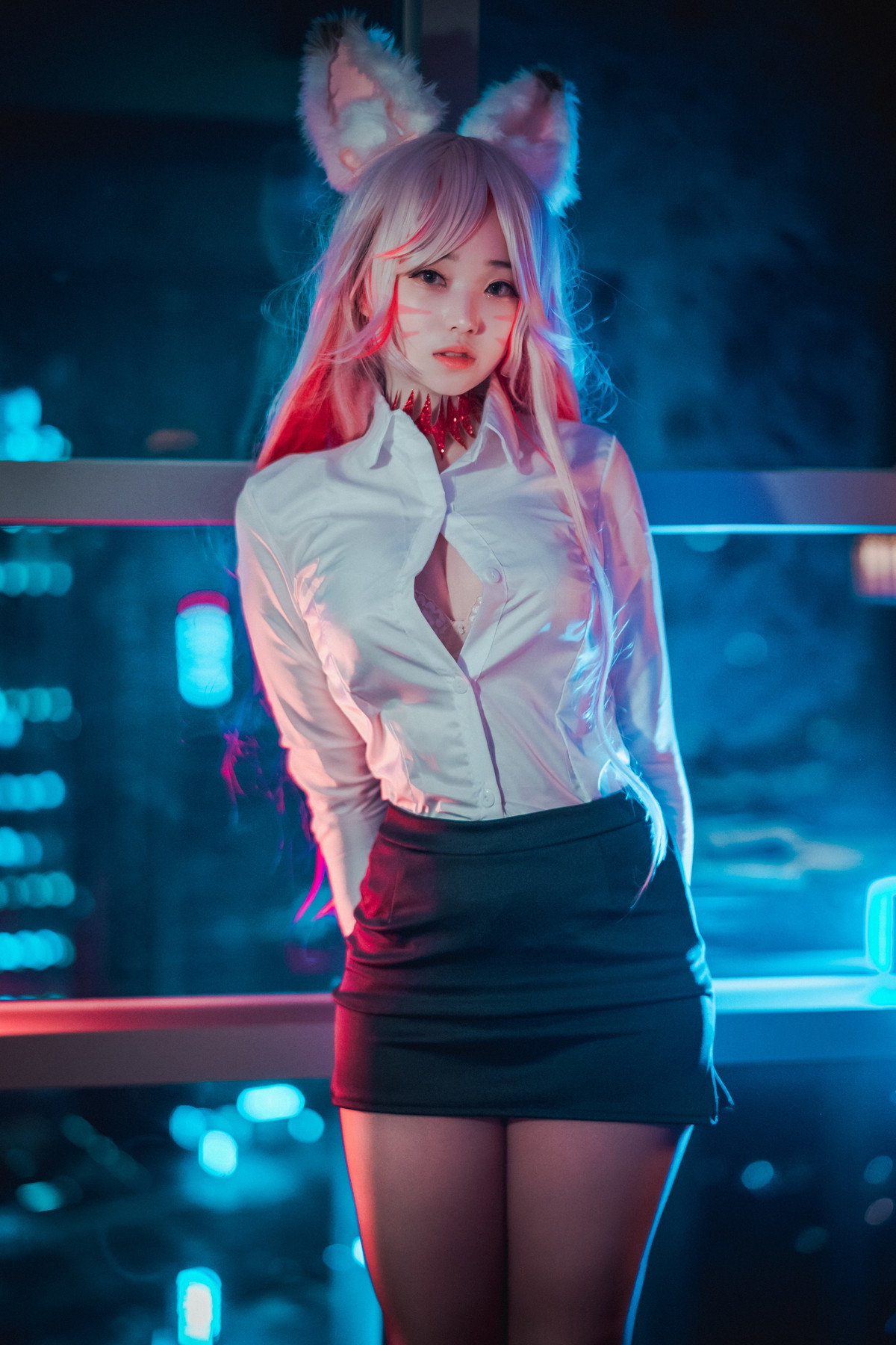 Bambi 밤비, [DJAWA] Kumiho in the Office Set.01
