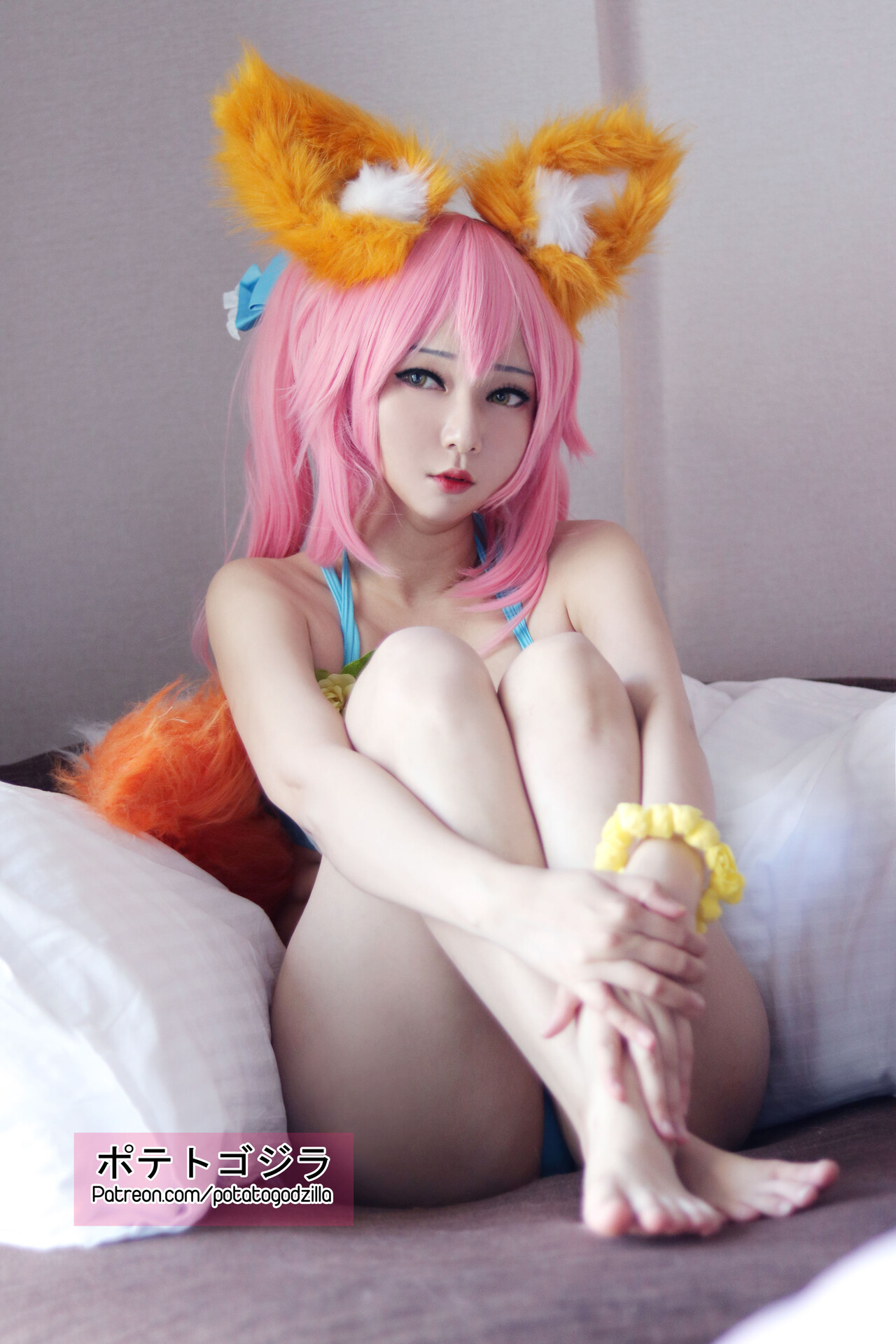 [Potato Godzilla ポテトゴジラ] Tamamo Bikini(16)