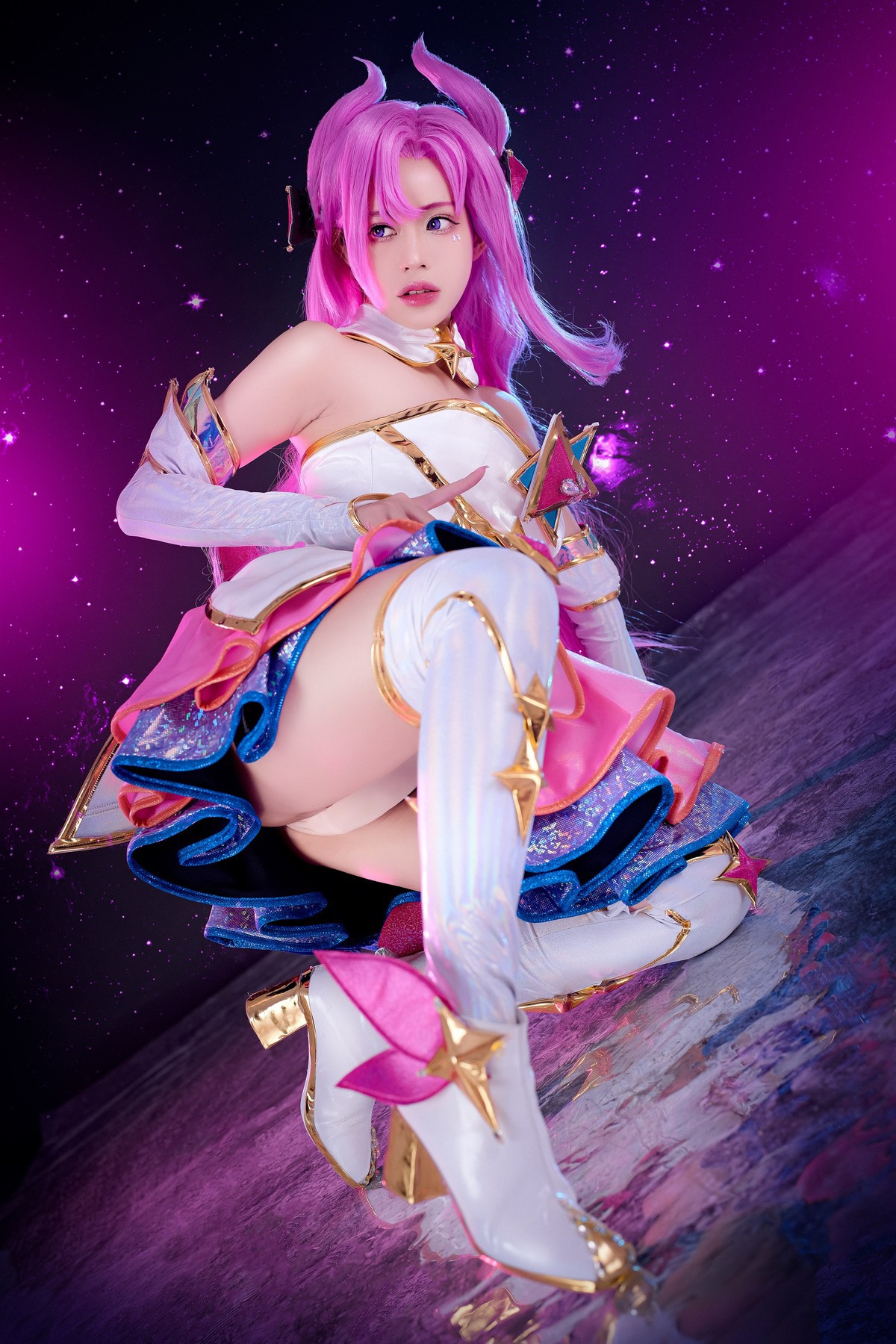 Cosplay PingPing平平 Star Guardian Kai&#8217;Sa(4)