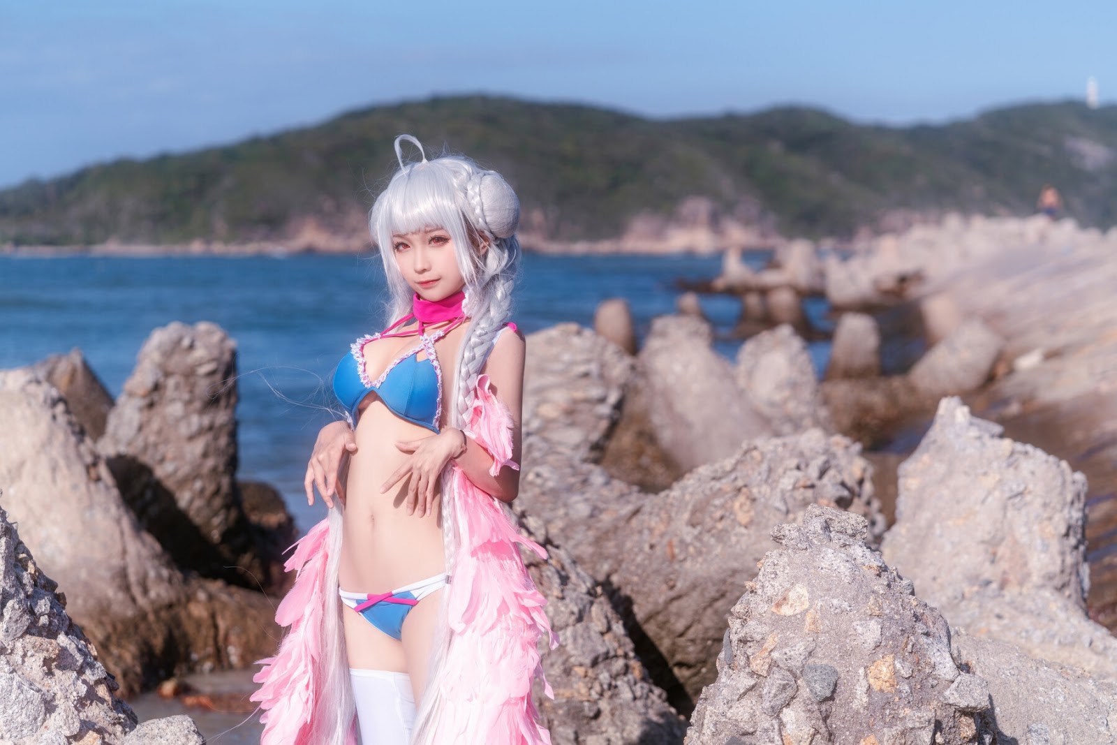 Cosplay [蠢沫沫] 可畏 ( Formidable &#8211; Azur Lane )(32)