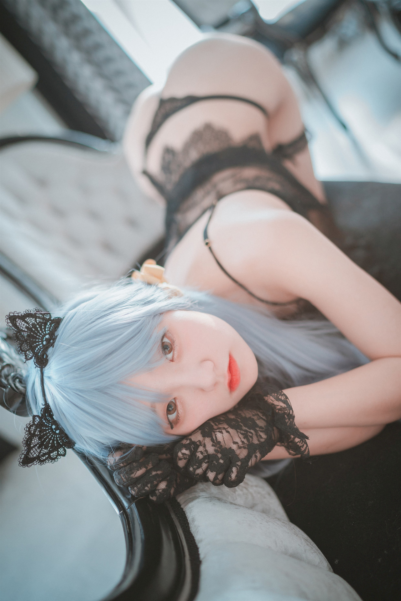 Jeong Jenny 정제니, [DJAWA] Schwarz und Wei Katzenmädchen(16)