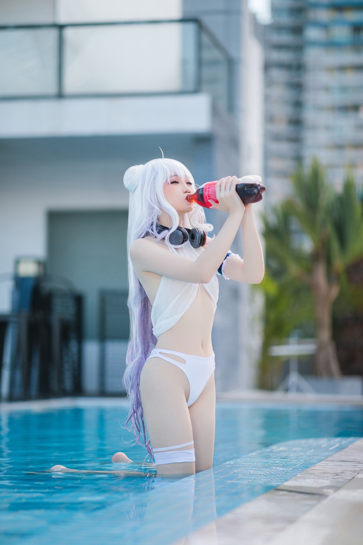 Cosplay 焖焖碳 恶毒泳衣 Vicious Swimsuit(12)