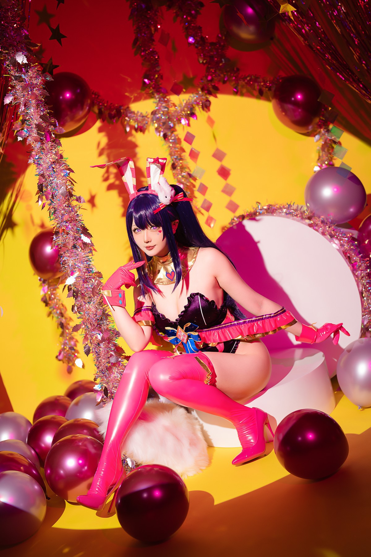 Cosplay 星之迟迟Hoshilily 我推的孩子-星野爱同人 Set.01(55)