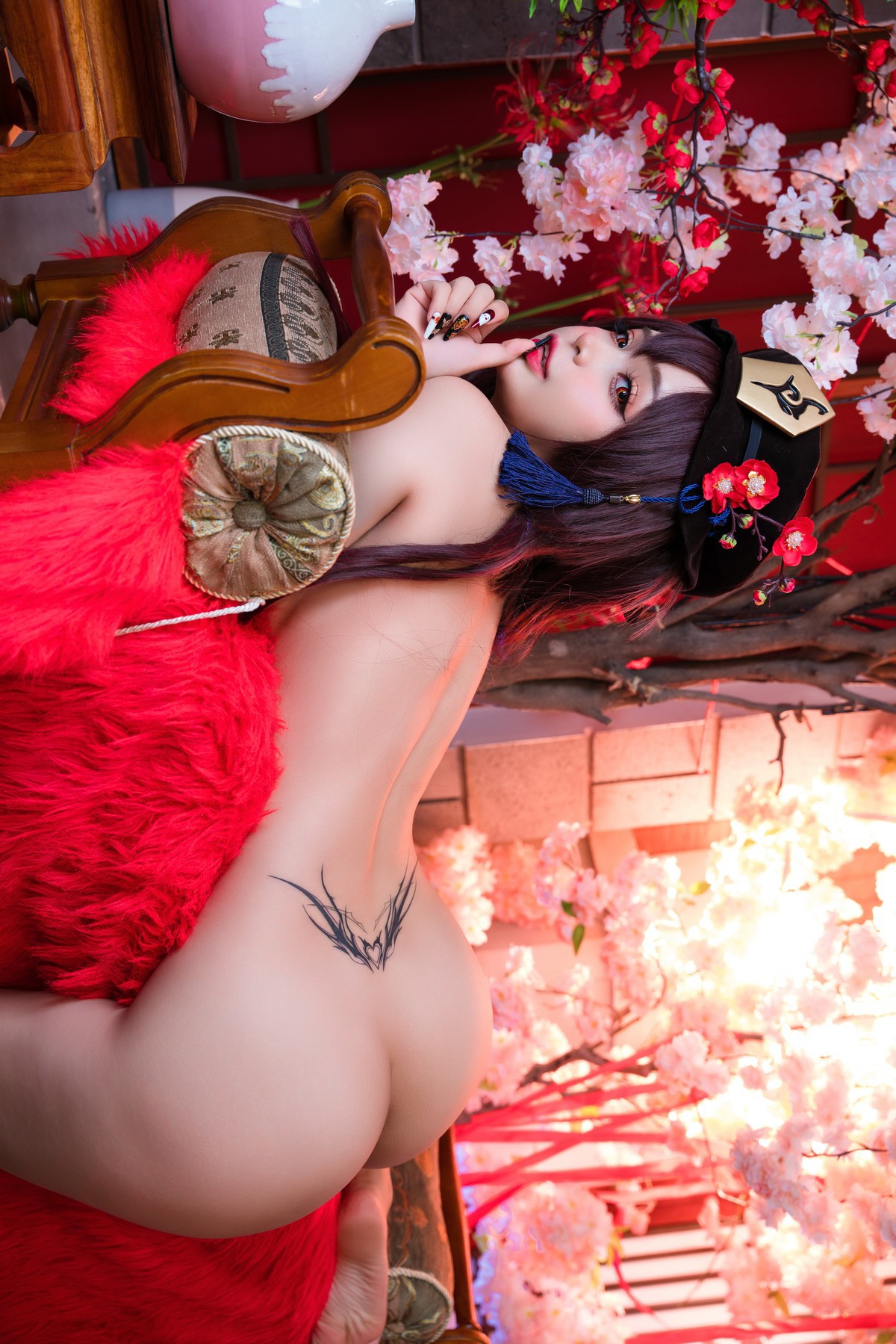 Cosplay Umeko.J Genshin HuTao 胡桃 Set.02(20)