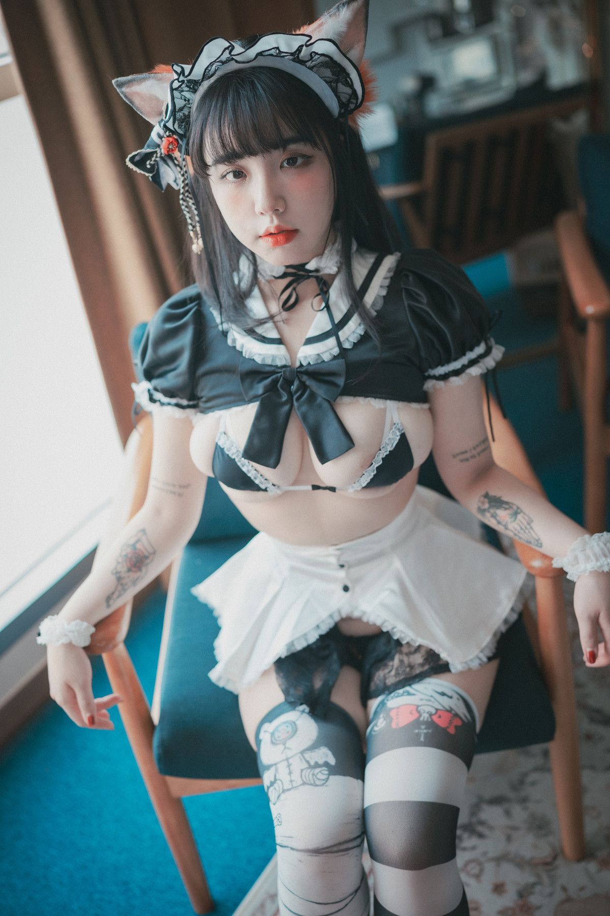 Echi 이치, [DJAWA] Maid Mansion Nº3 (+S.Ver) Set.01(16)