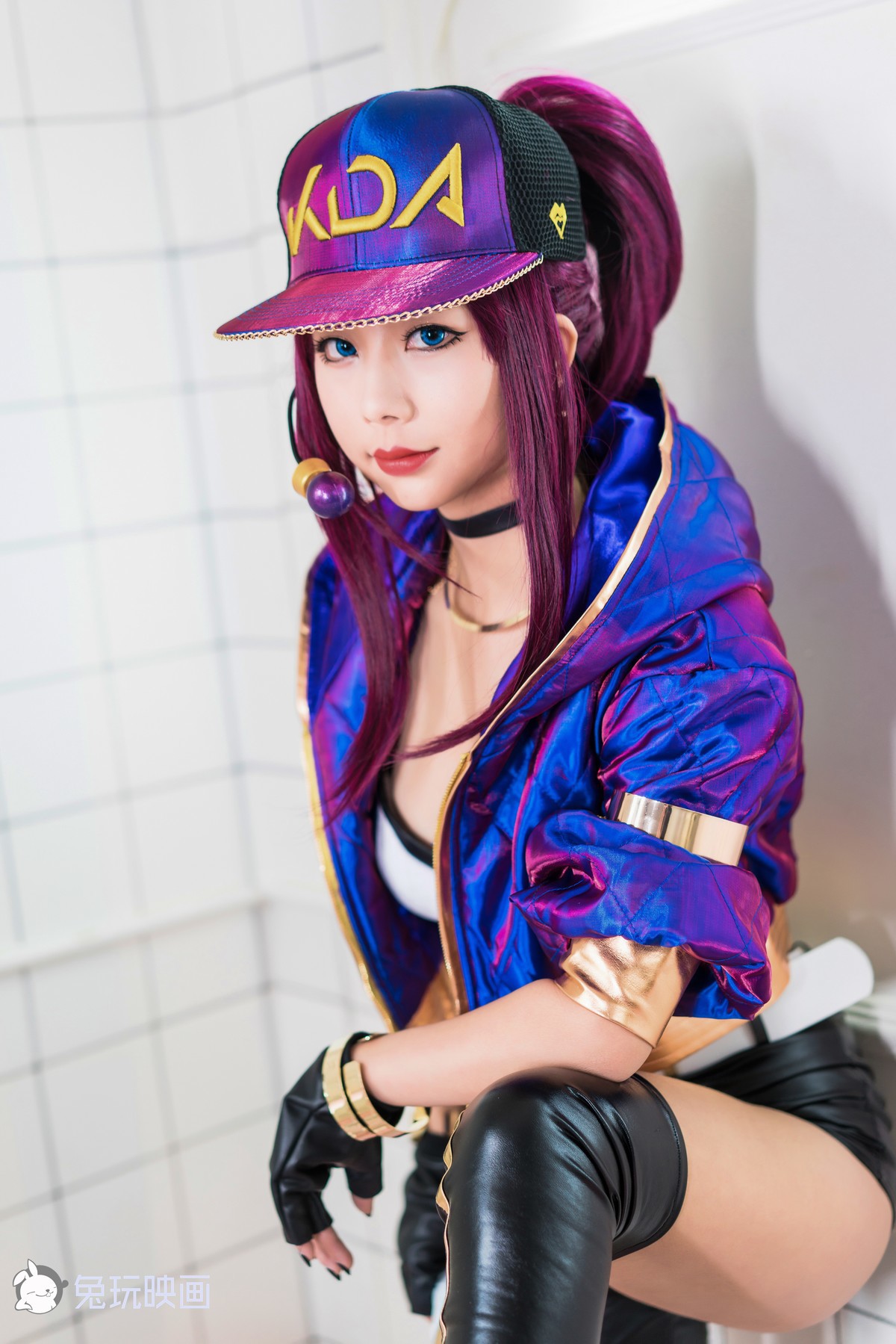 Cosplay 兔玩映画 KDA阿卡丽(17)