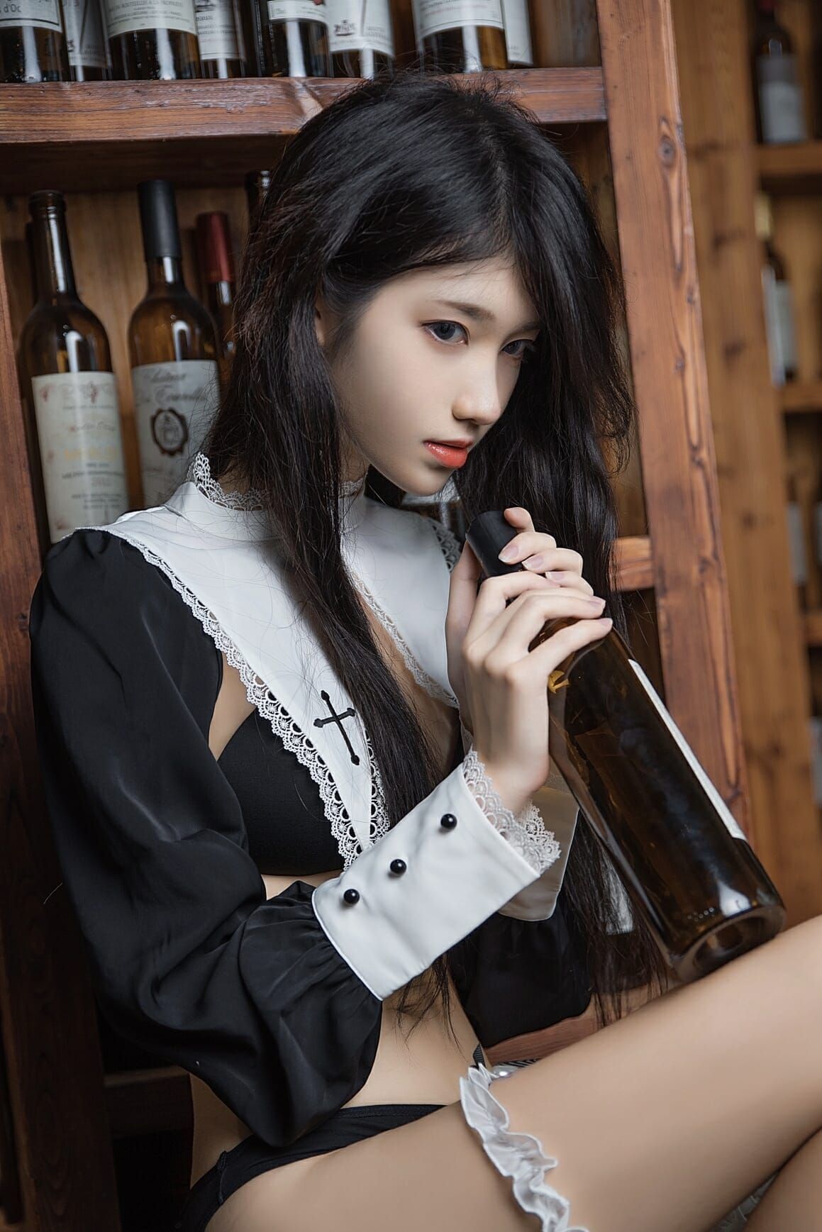 南桃Momoko-黑修女、黑丝精灵[72P](16)