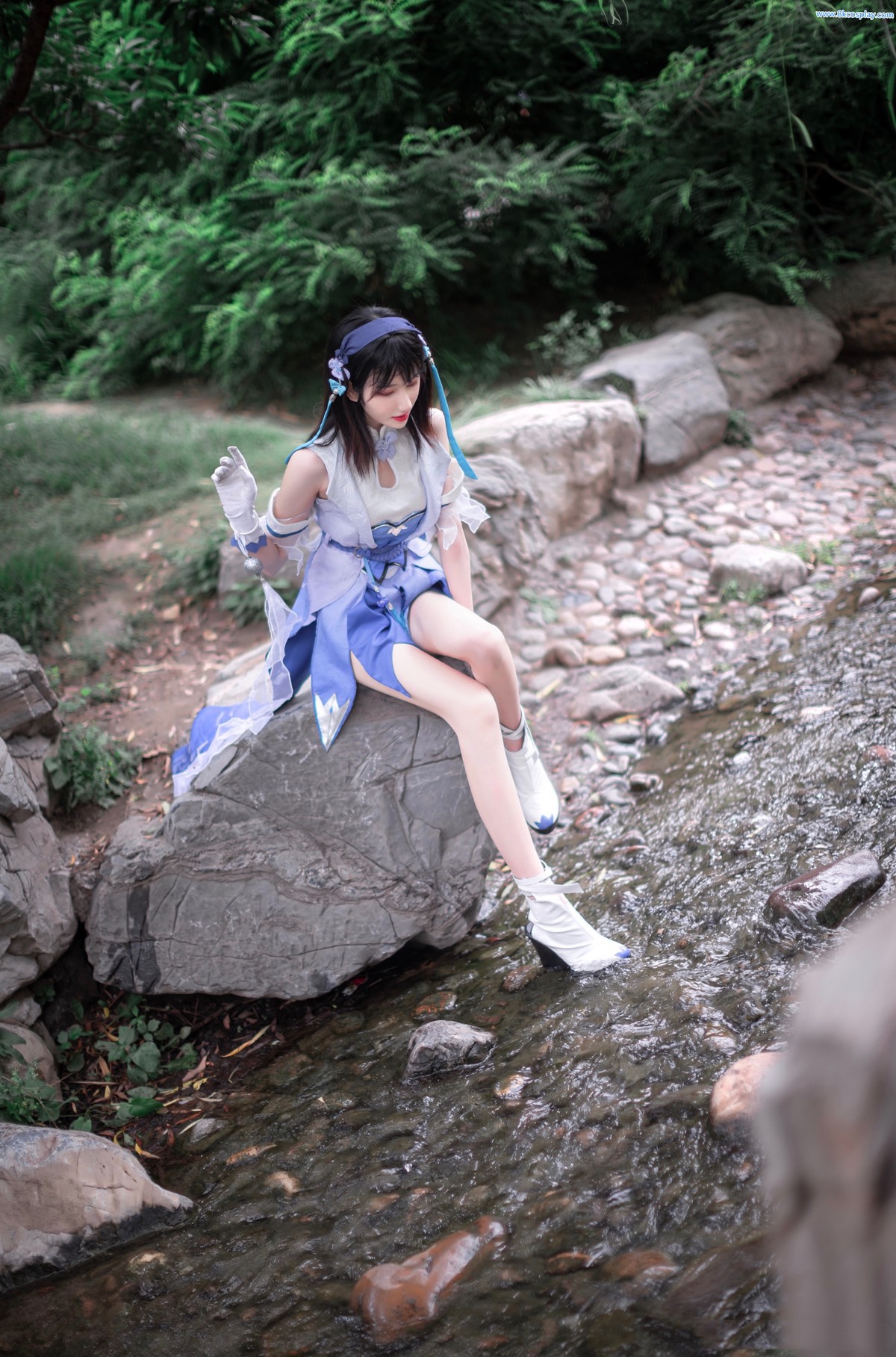 南桃Momoko Cosplay 王者荣耀瑶第四部(2)