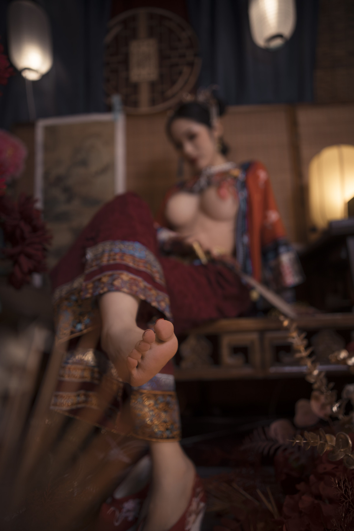 Cosplay 钛合金大粑粑 满清服饰(27)