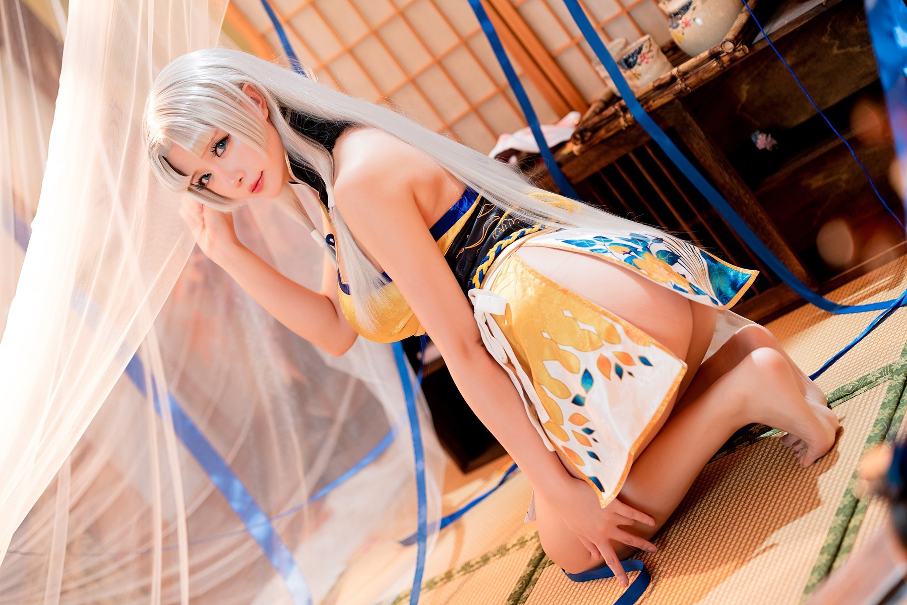 星之迟迟 Cosplay 胡桃(54)