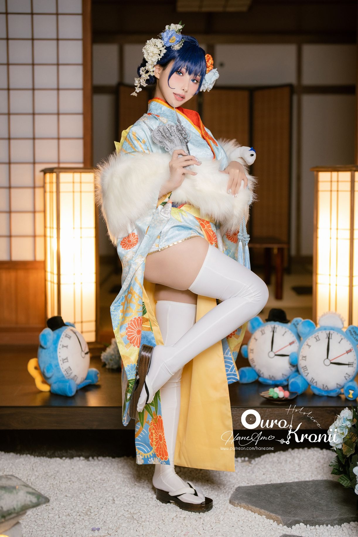 雨波_HaneAme Hololive_ Kronii _ Photobook ＿時間寫真書 2.Kimono(14)