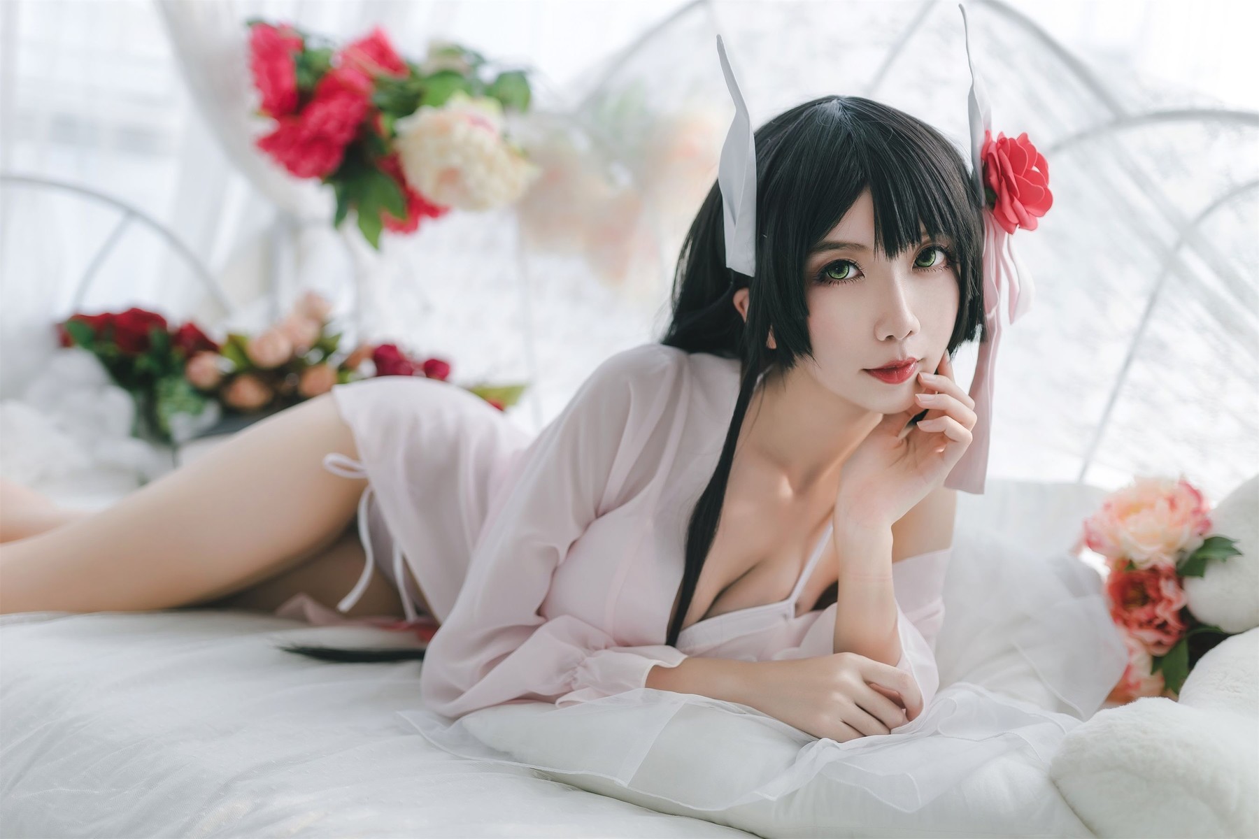 Cosplay 迷失人形QUQ 比叡 月下巡游(17)