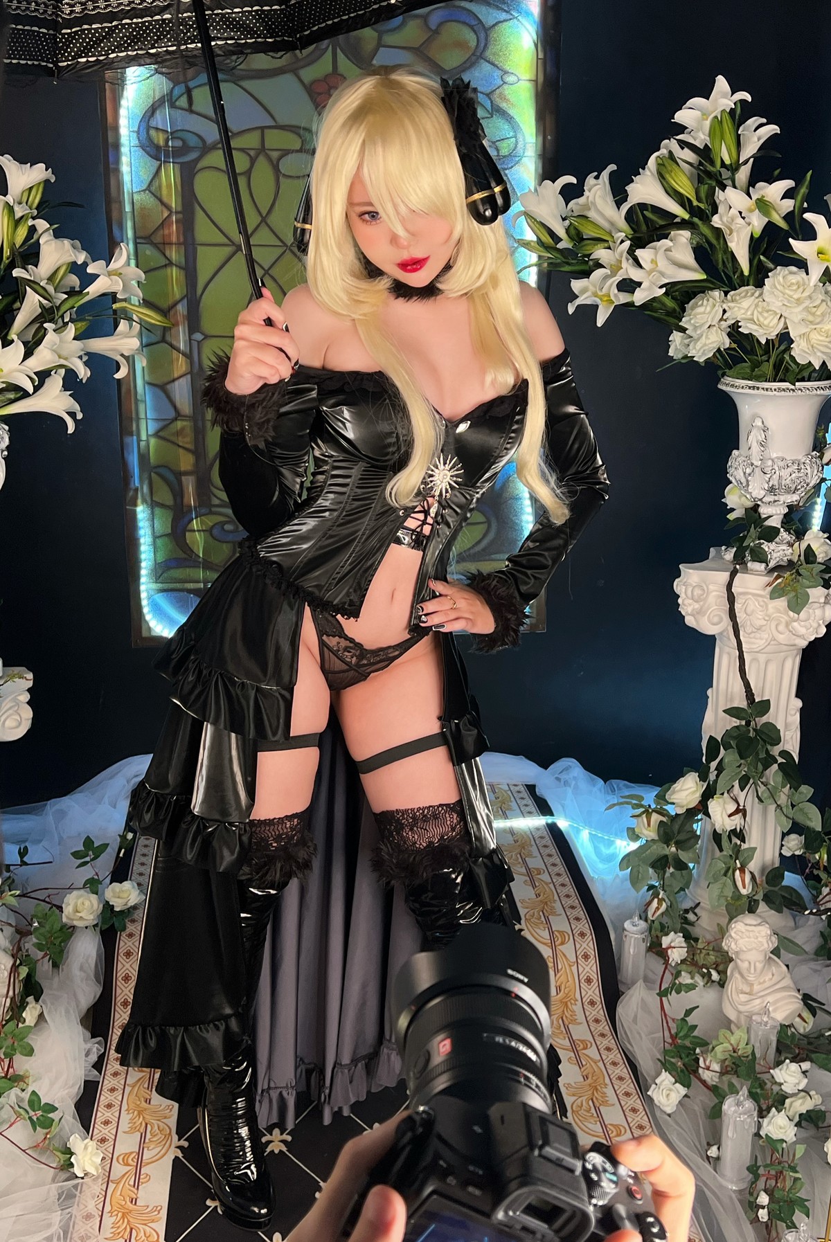 Cosplay 洛璃LoLiSAMA 暗黑小红帽(36)