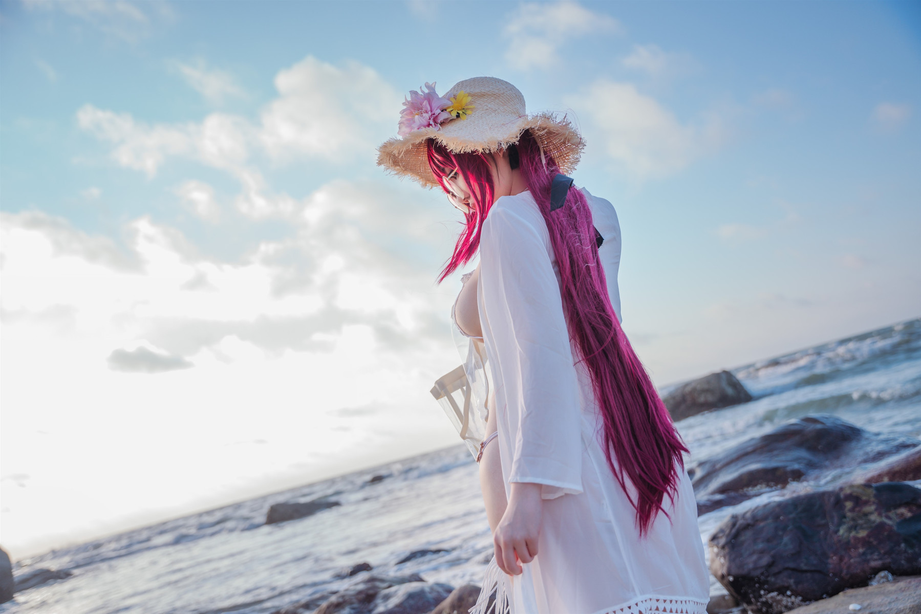 Ganlory 啊日日 Cosplay 絮库夫泳装(36)