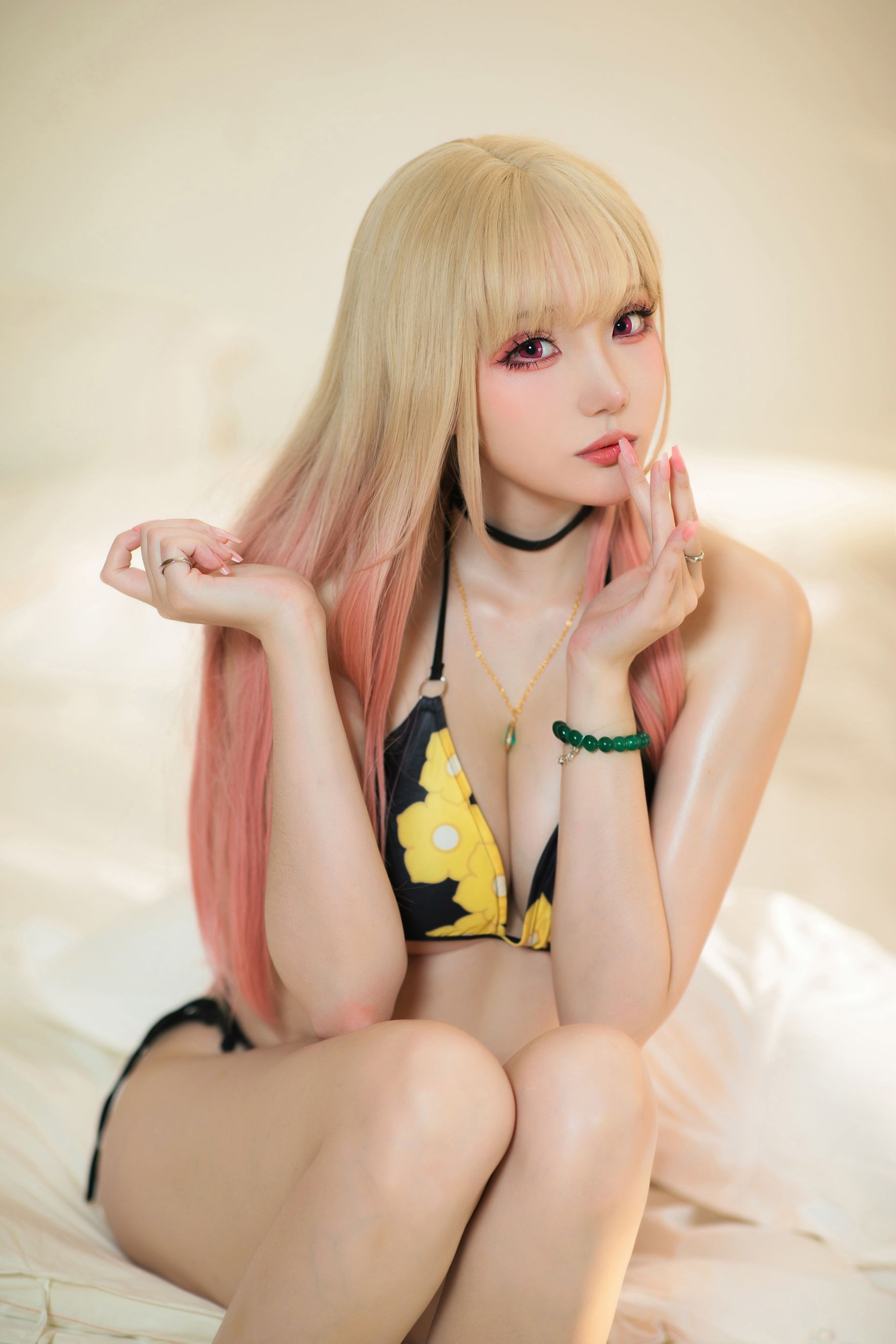 瓜希酱 喜多川海梦泳装 [20P-85MB](11)