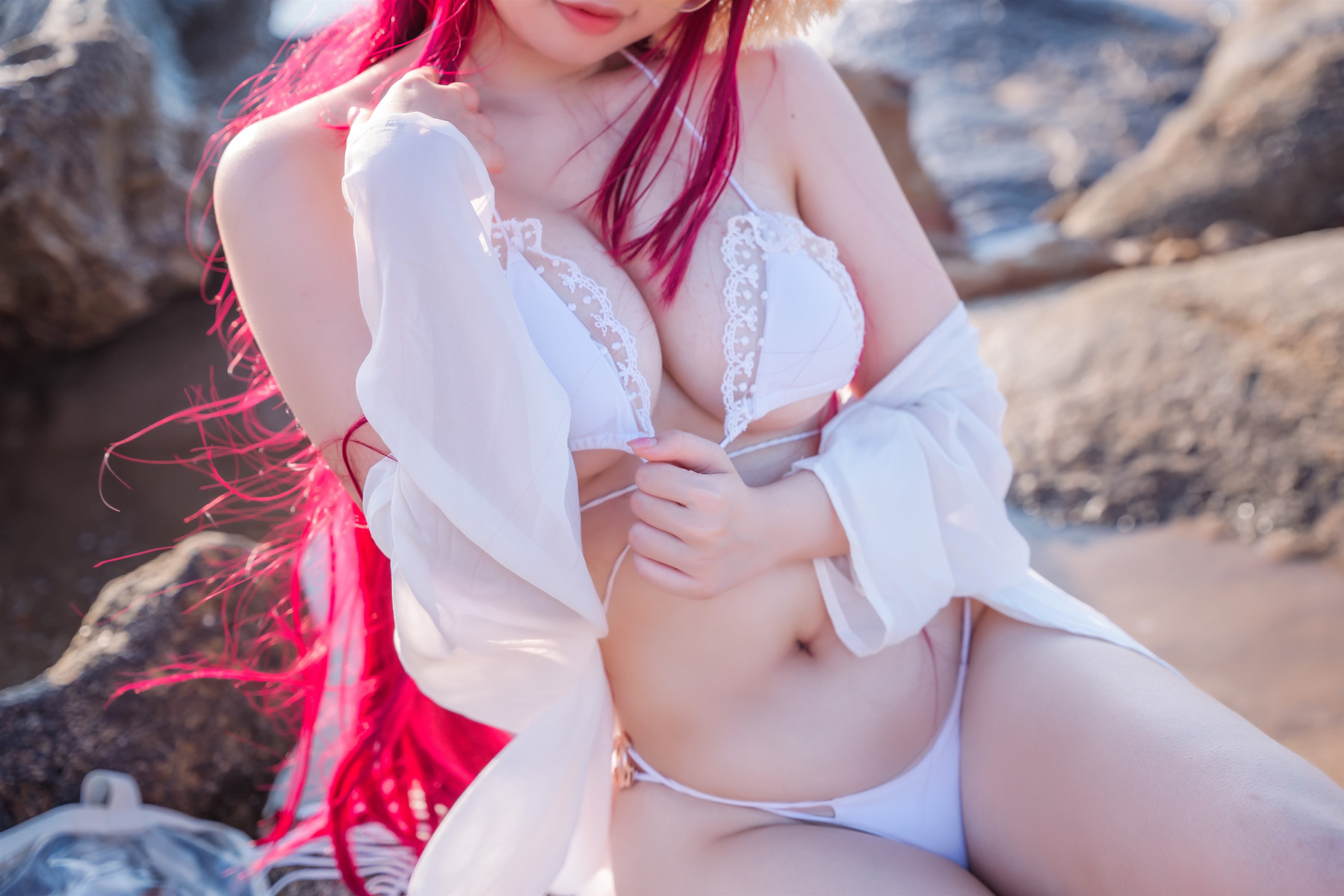 Ganlory 啊日日 Cosplay 絮库夫泳装(15)