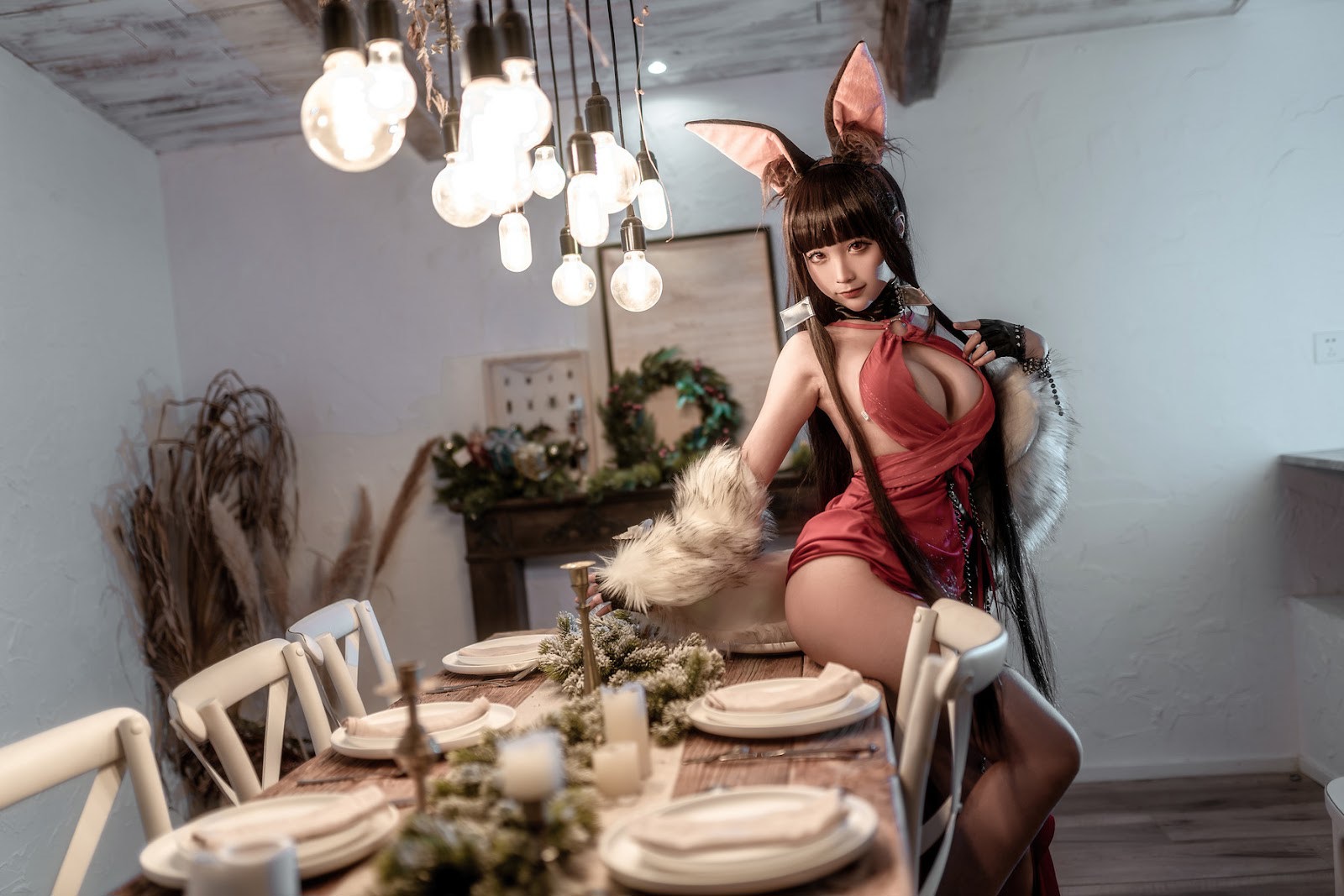 Cosplay 蠢沫沫 Chunmomo 碧蓝航线 赤城(20)