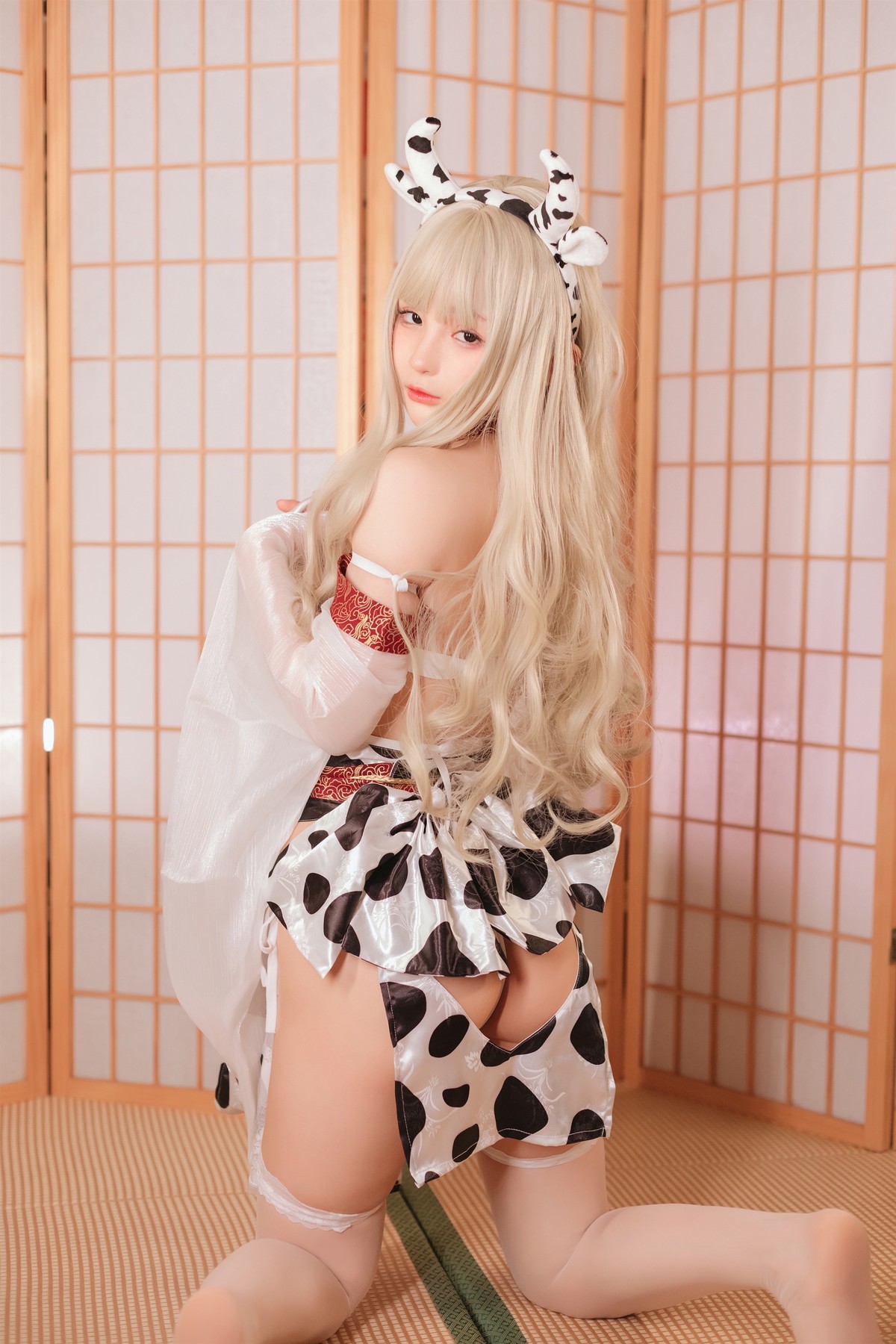 桜井宁宁 Cosplay 牛牛子和服(32)