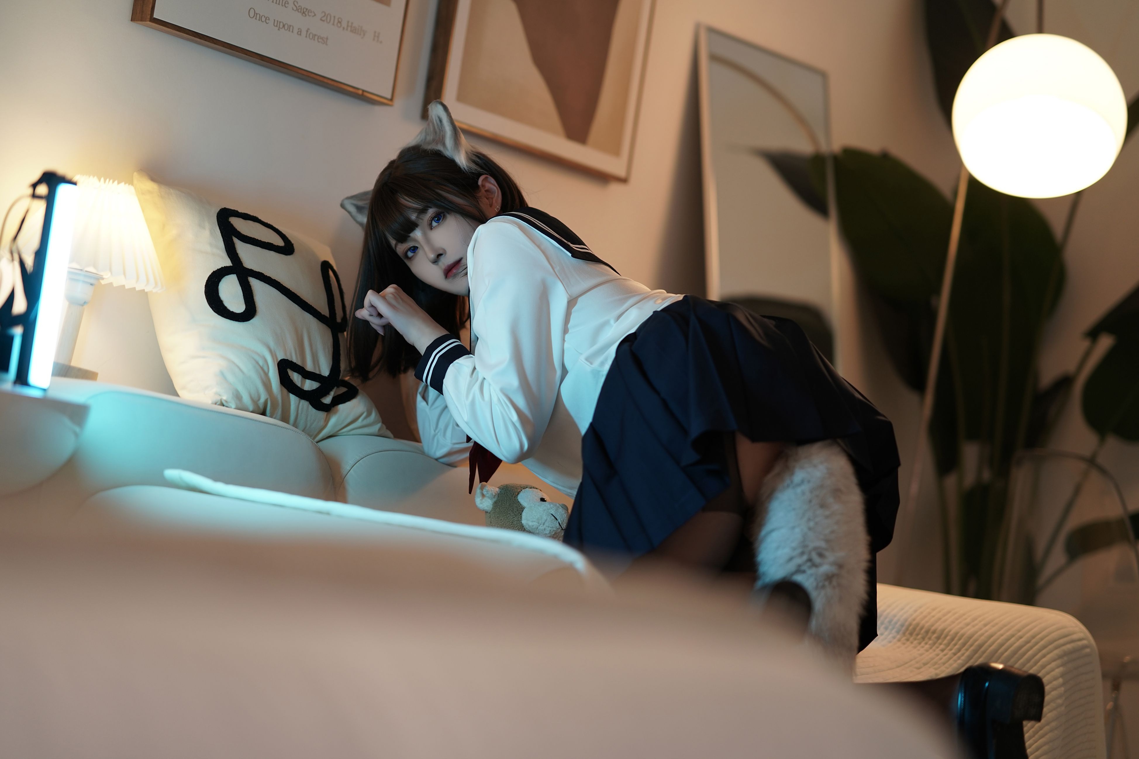 夏夏子 大尾巴猫 [50P-391MB](5)