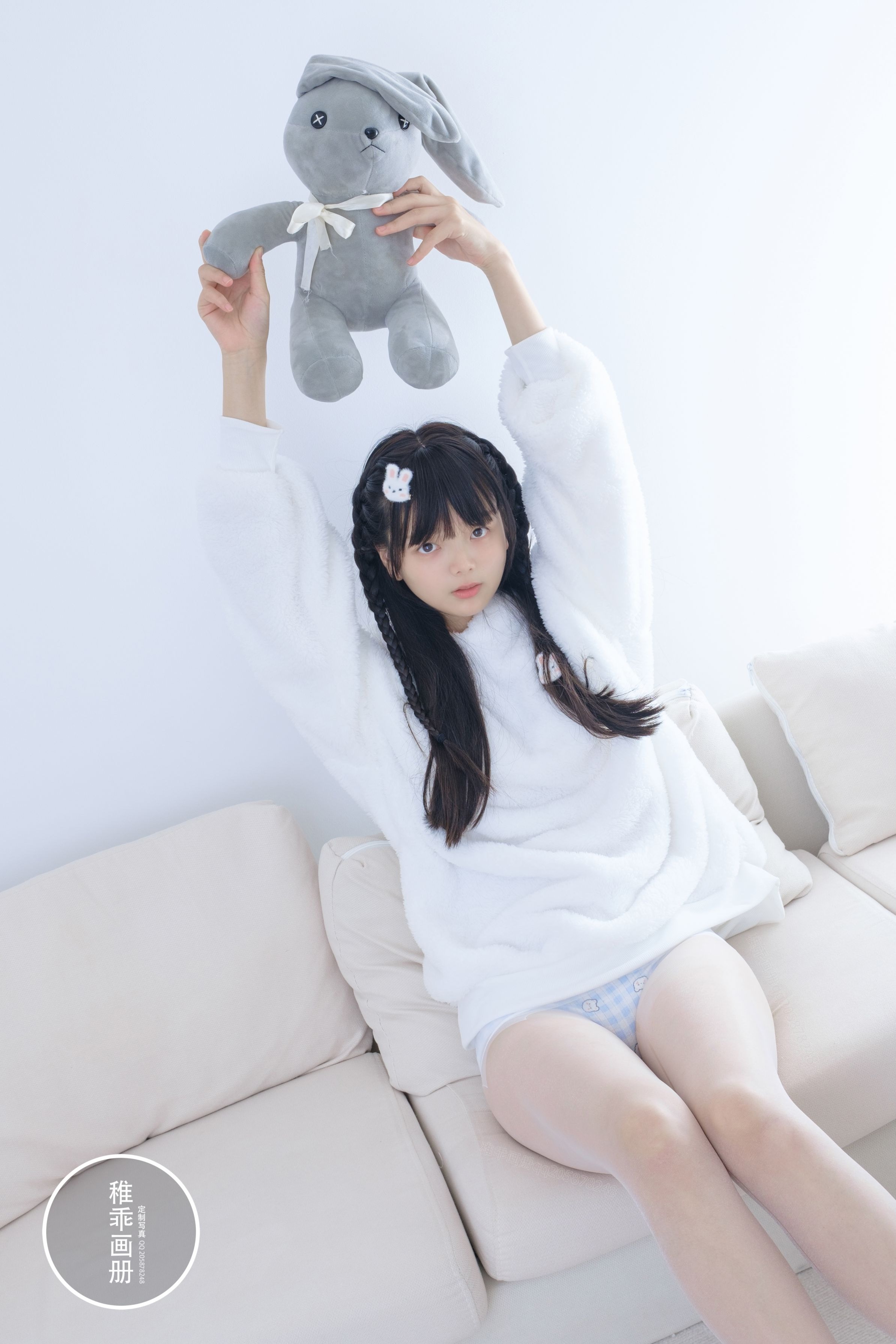 稚乖画册 晴空10 夜夜 白丝双马尾 [80P1V-1.85GB](65)