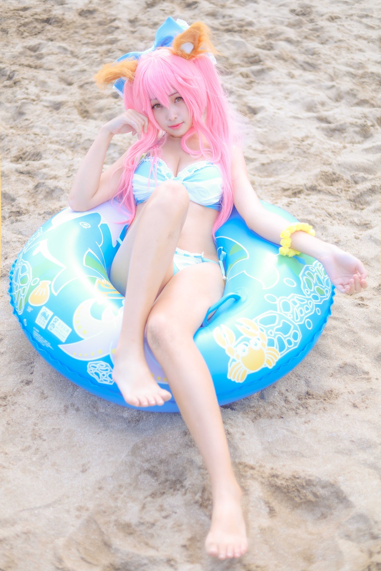 [毛毛喵 momocat] Tamamo no Mae Ver.Swimsuit(8)