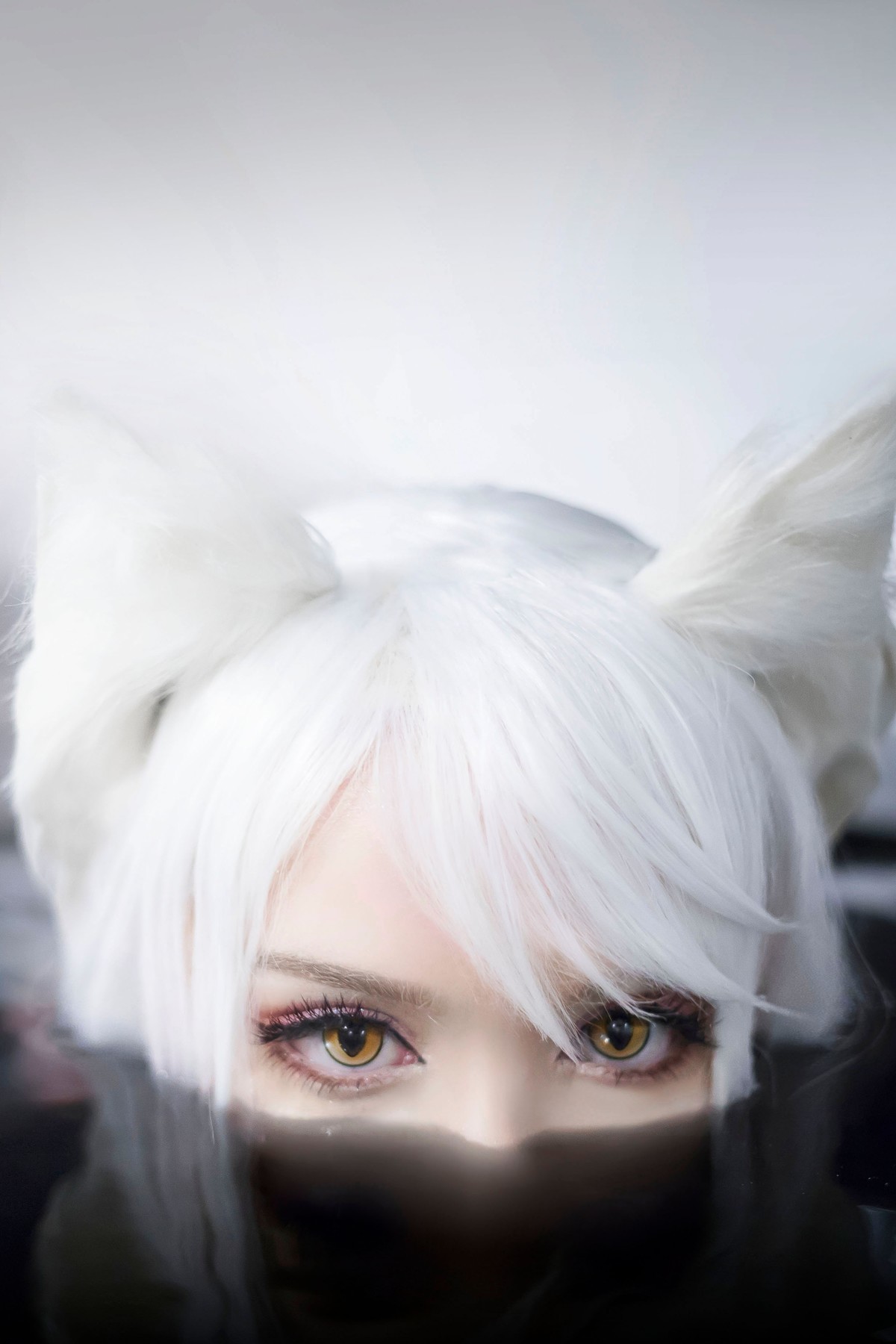 Cosplay Sayathefox 白毛狐狸 浴室诱惑(1)