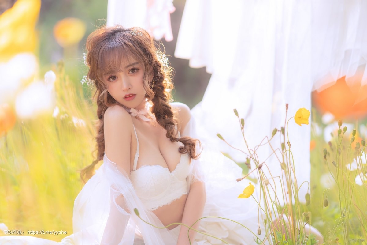 [Cos]过期米线线喵 NO – 晒衣服 [41P](32)