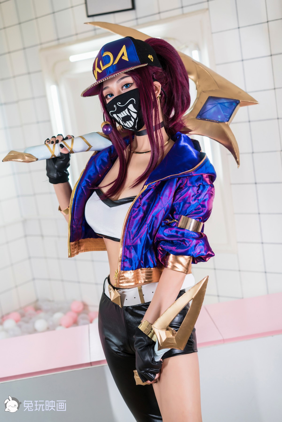 Cosplay 兔玩映画 KDA阿卡丽(14)