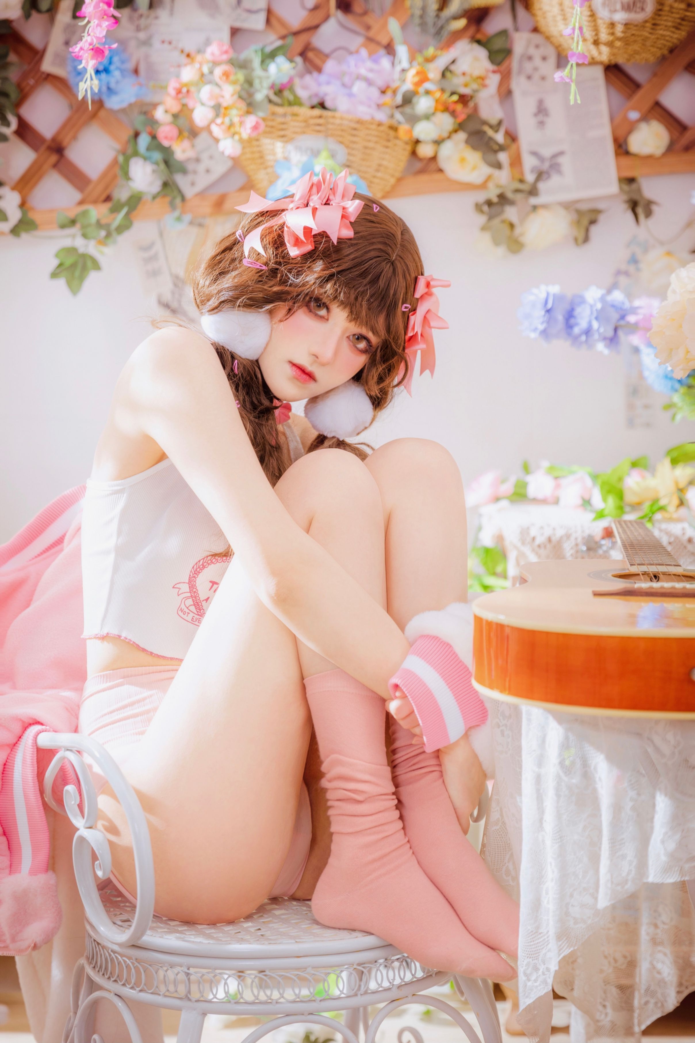 南桃Momoko 少女吉他与蝴蝶结 [28P-240MB](2)