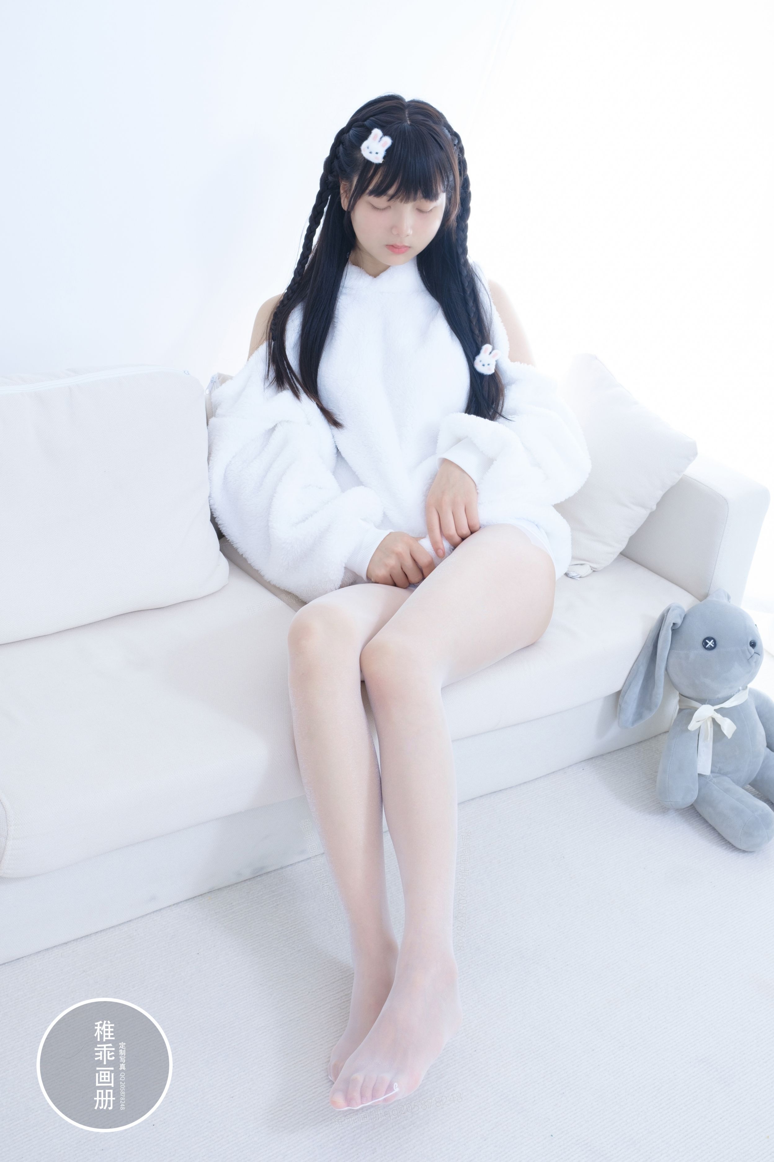 稚乖画册 晴空10 夜夜 白丝双马尾 [80P1V-1.85GB](33)