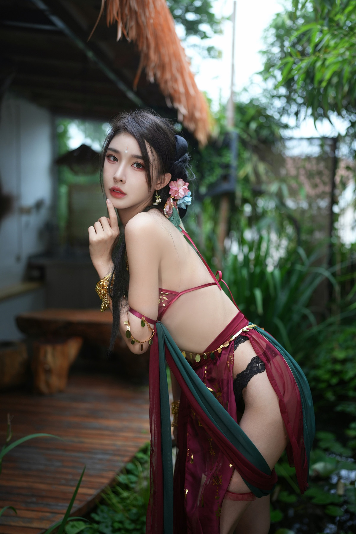 Cosplay 余多多Dudu 妲己的古风诱惑力(26)