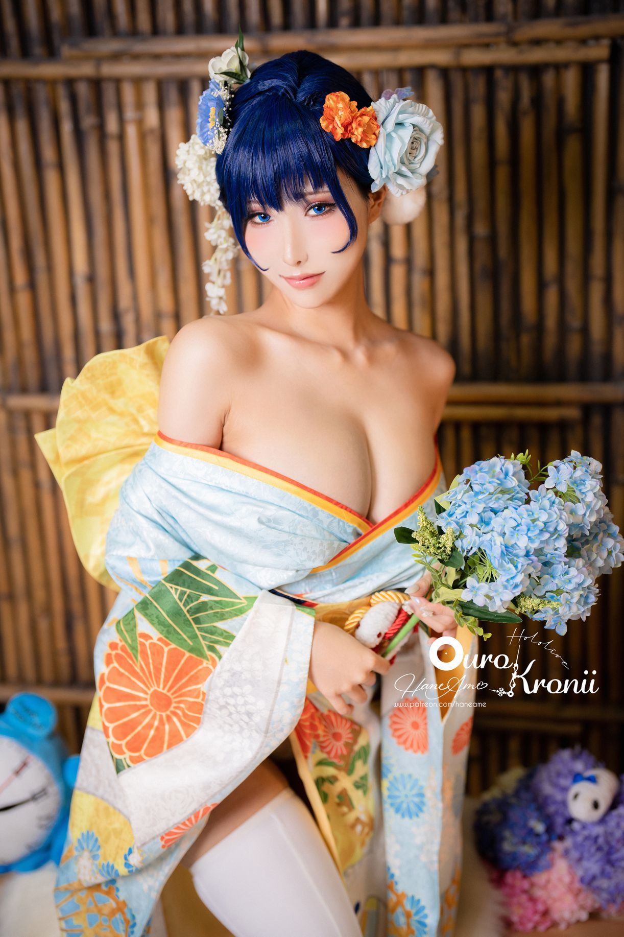 雨波_HaneAme Hololive_ Kronii _ Photobook ＿時間寫真書 2.Kimono(15)