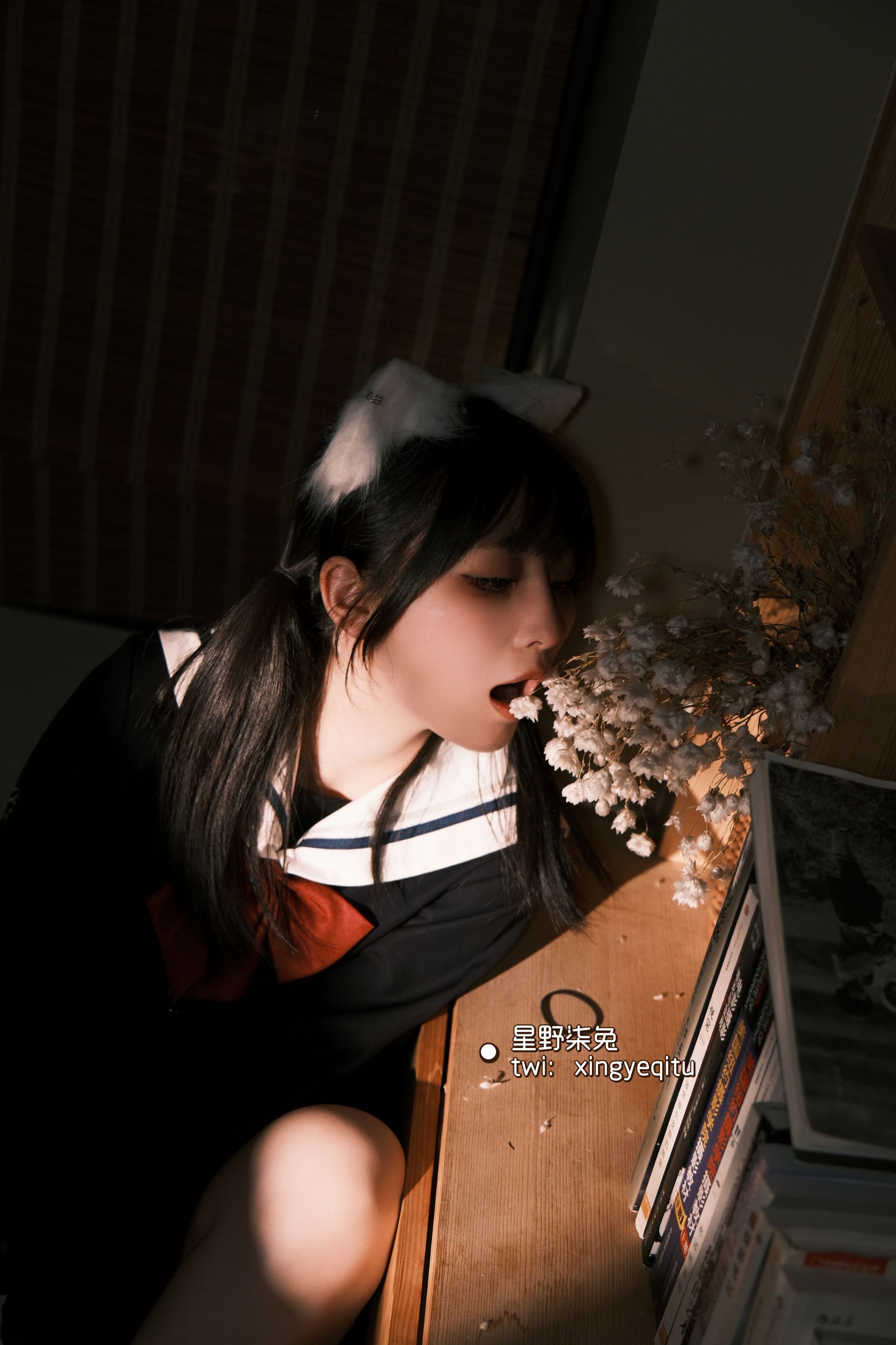星野柒兔 放课后的吔鱼少女[59P1V-417MB](35)