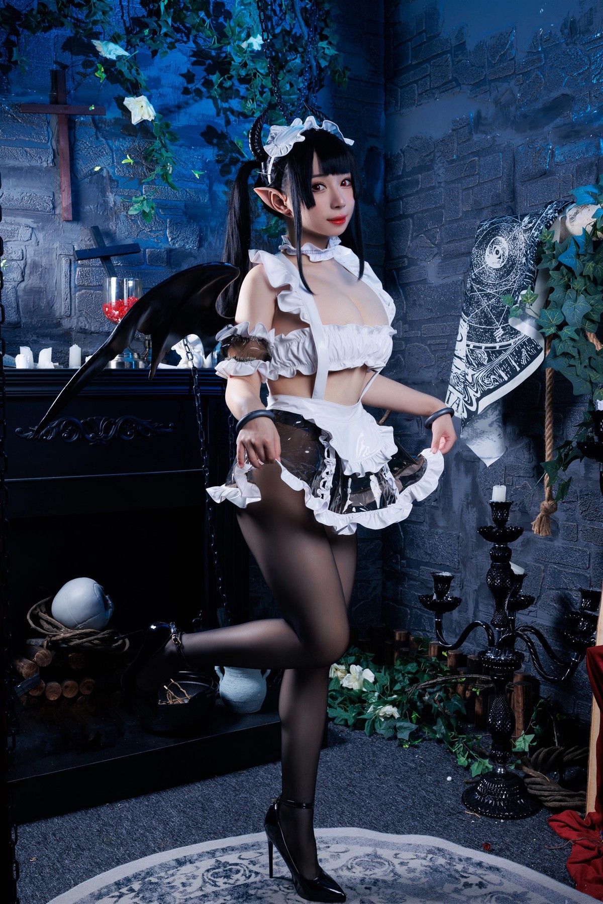 Cosplay 胡桃猫Kurumineko 女仆吸血姬 Vol.01(2)