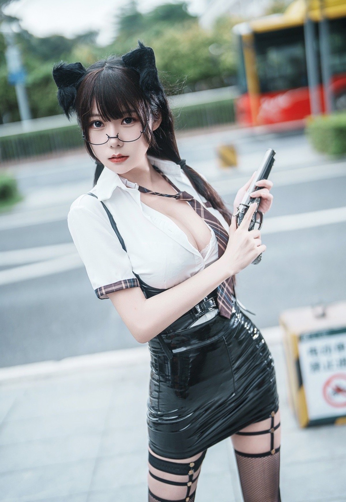Cosplay 香草喵露露 萤火虫动漫游戏嘉年华 漫展返图(47)