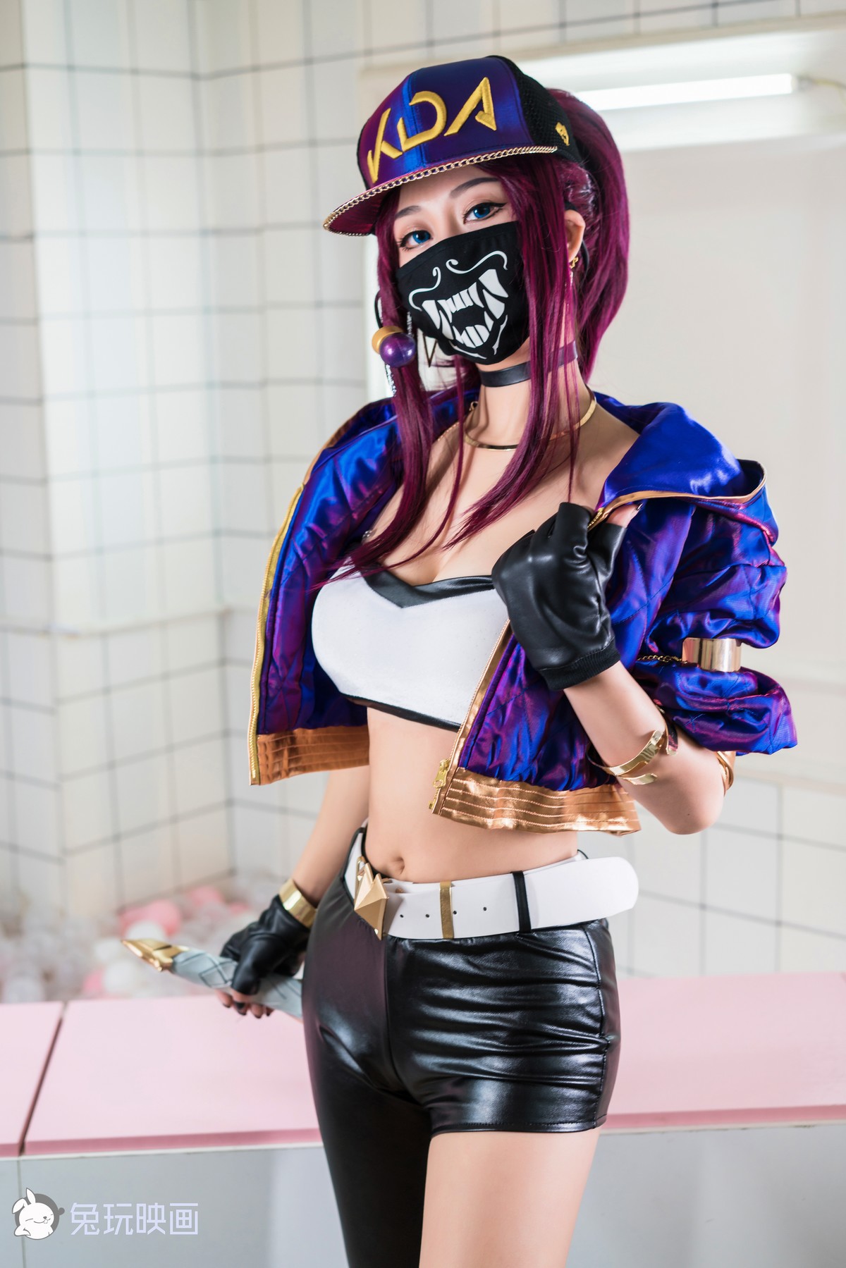Cosplay 兔玩映画 KDA阿卡丽(11)