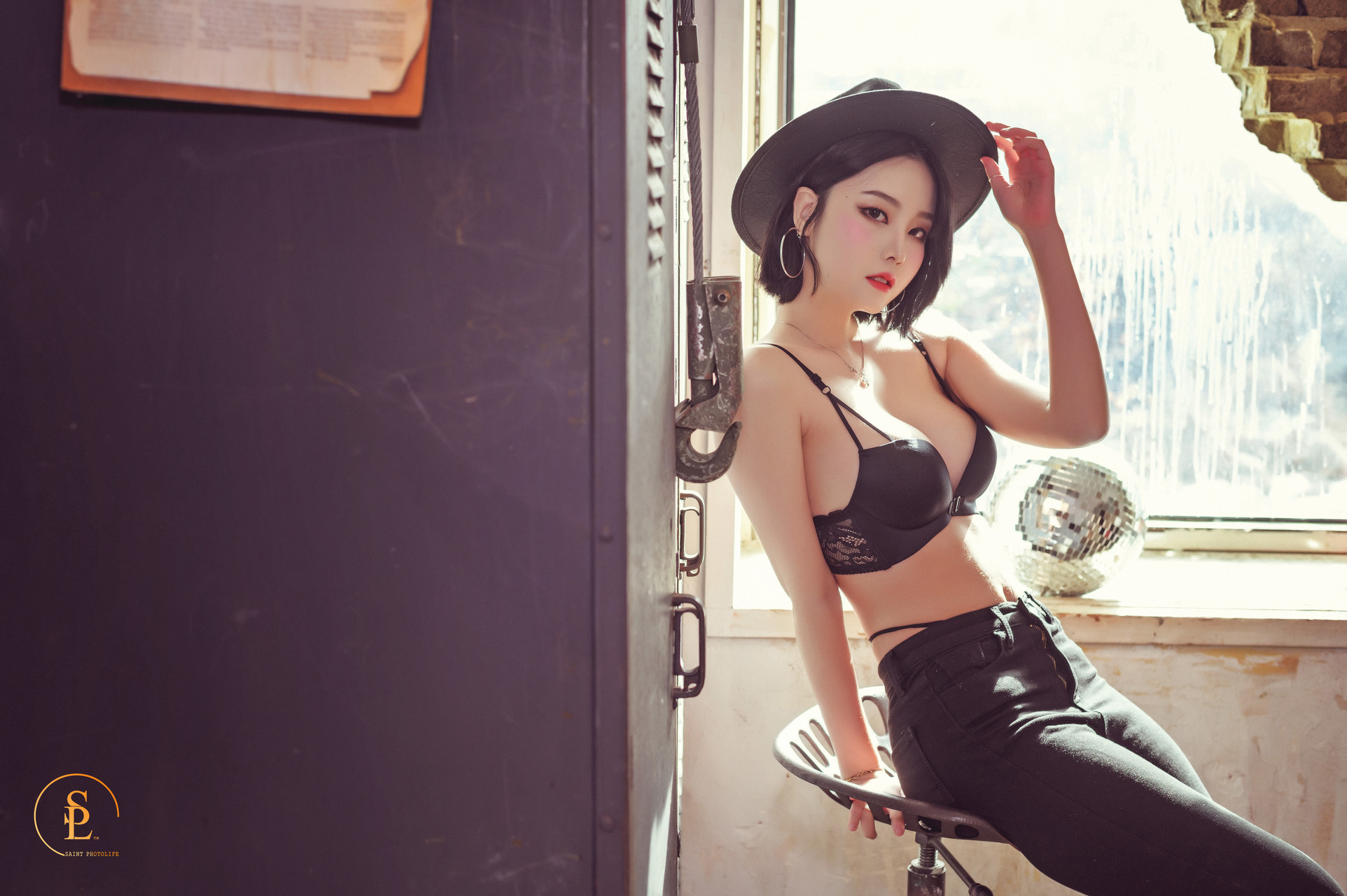 Yuna 유나, [SAINT Photolife] Yuna&#8217;s Wild &#8211; Set.02(36)