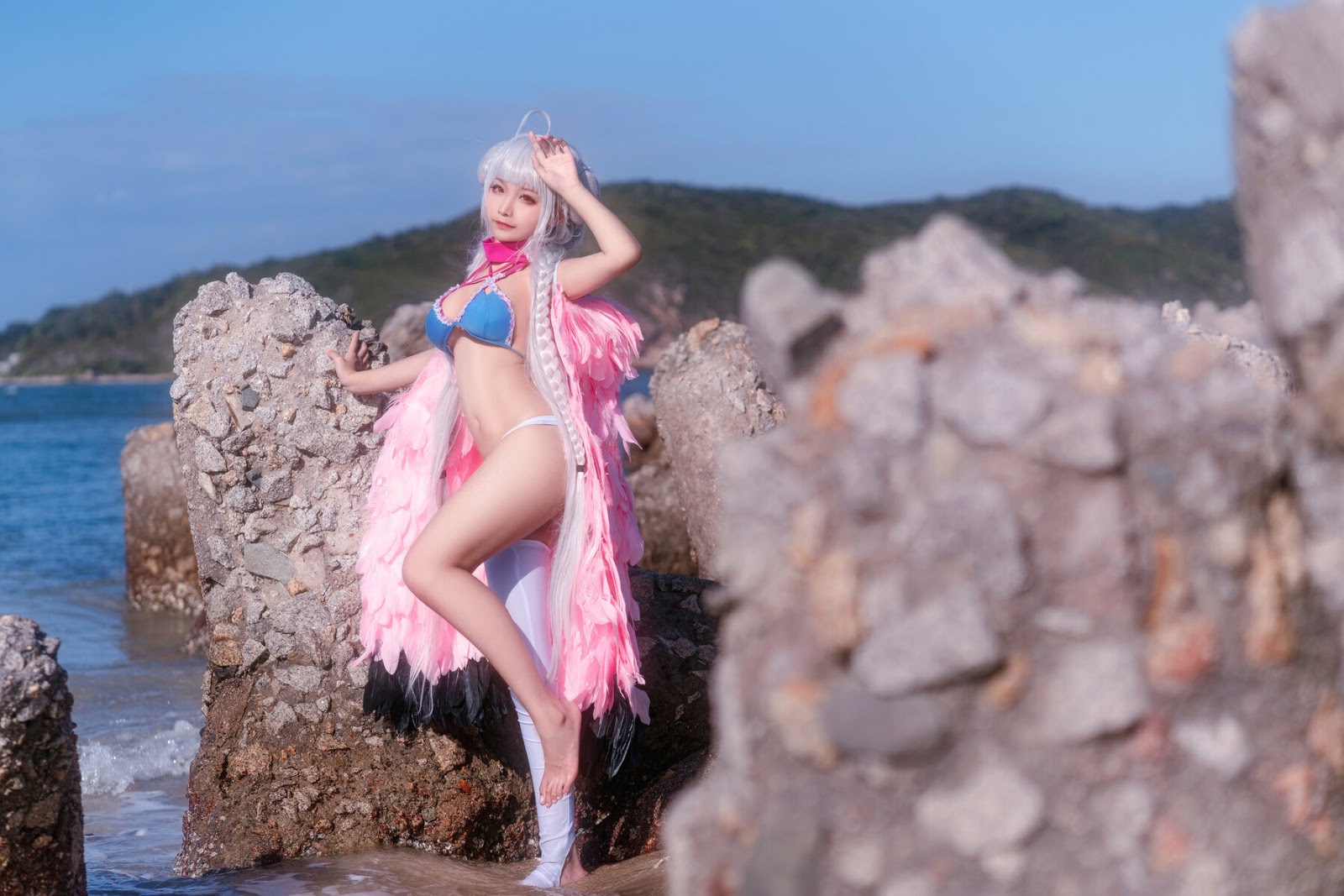 Cosplay [蠢沫沫] 可畏 ( Formidable &#8211; Azur Lane )(38)