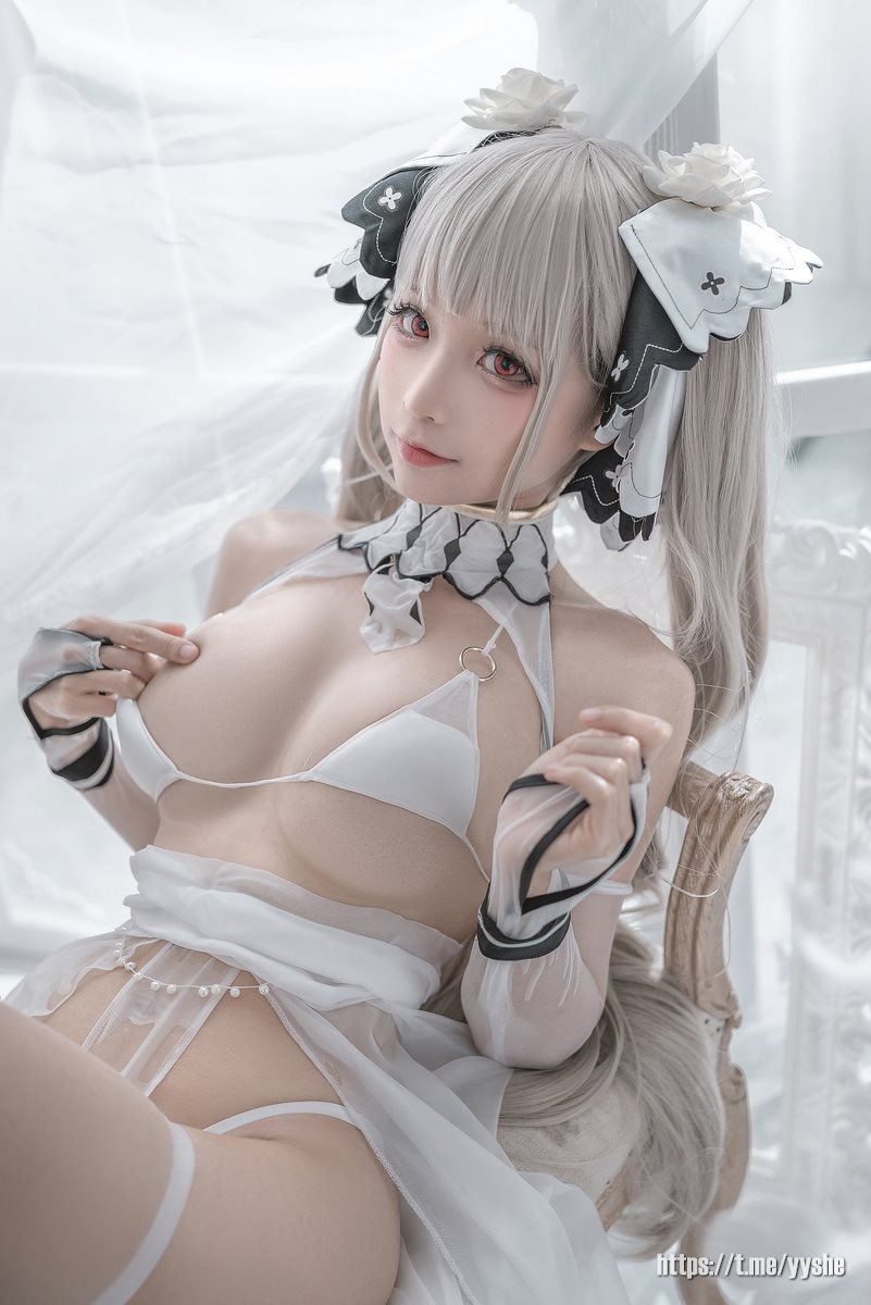 [Cos]蠢沫沫 - 可畏 婚纱[57P](40)