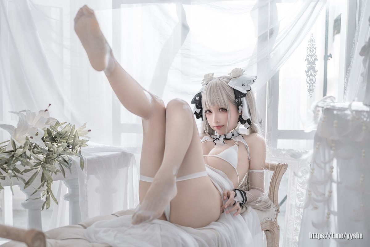 [Cos]蠢沫沫 - 可畏 婚纱[57P](31)