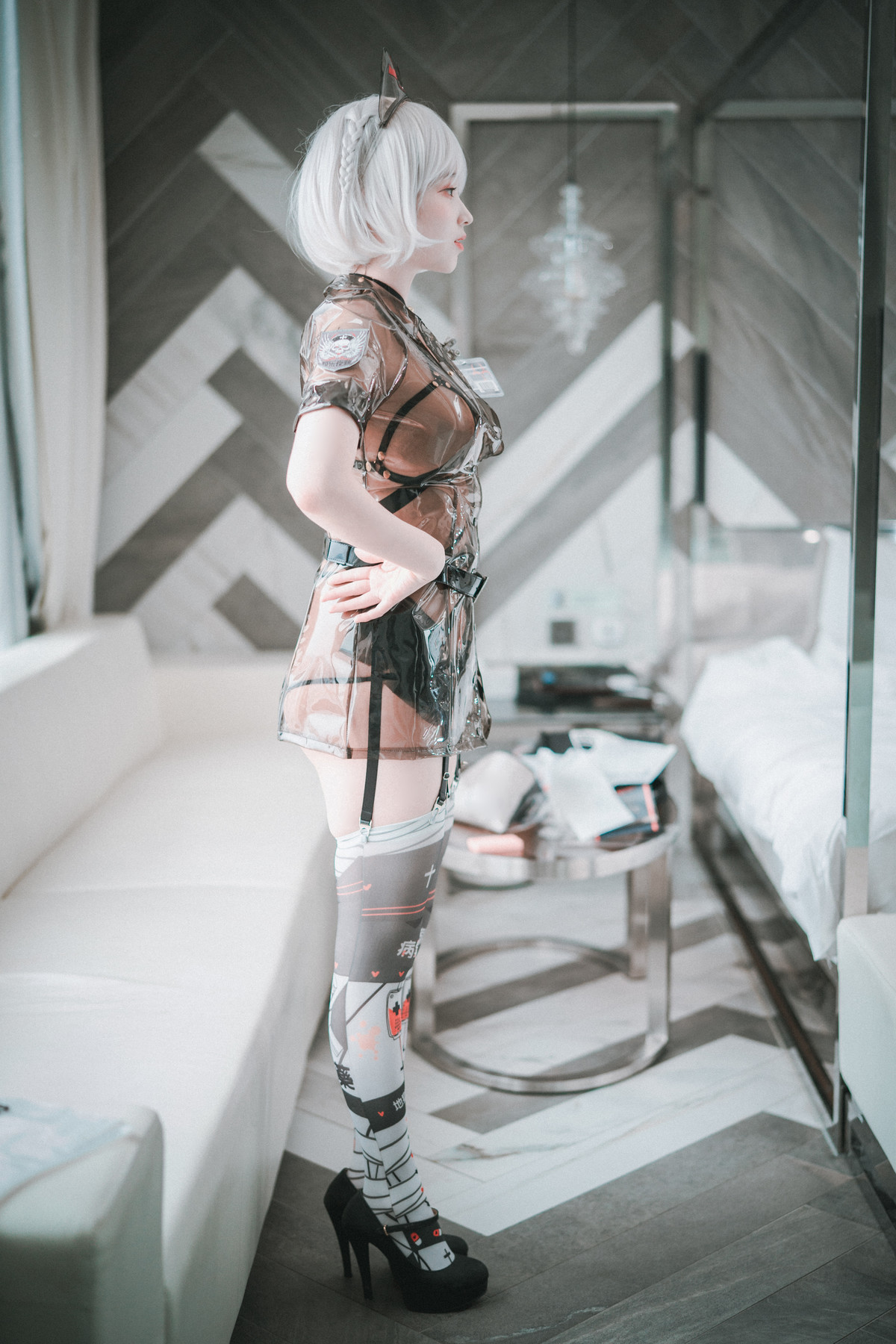 Bambi 밤비, [DJAWA] Nurse Nation (Black ver) Set.01(21)