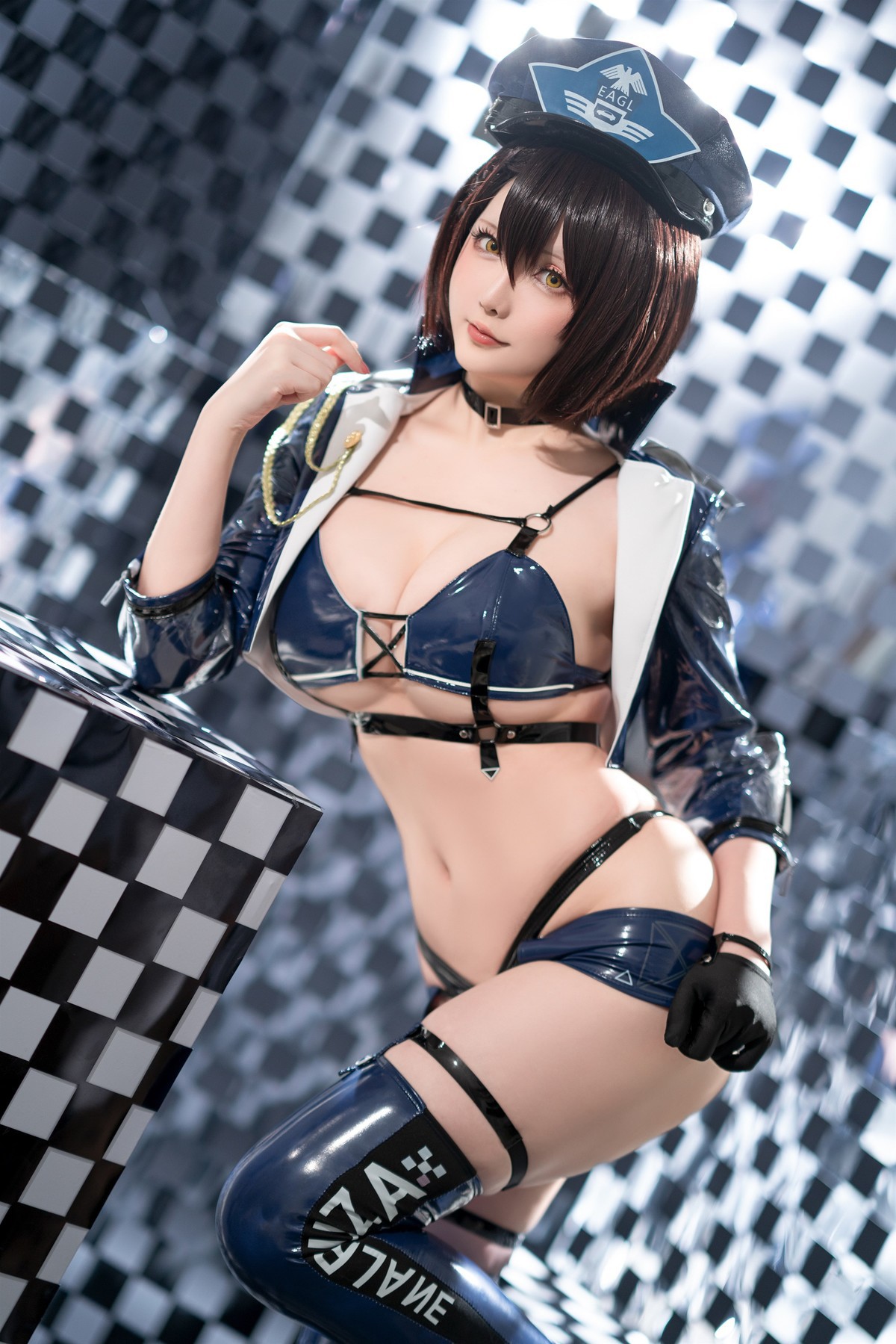 Cosplay 星之迟迟Hoshilily 巴尔的摩 碧蓝航线(19)