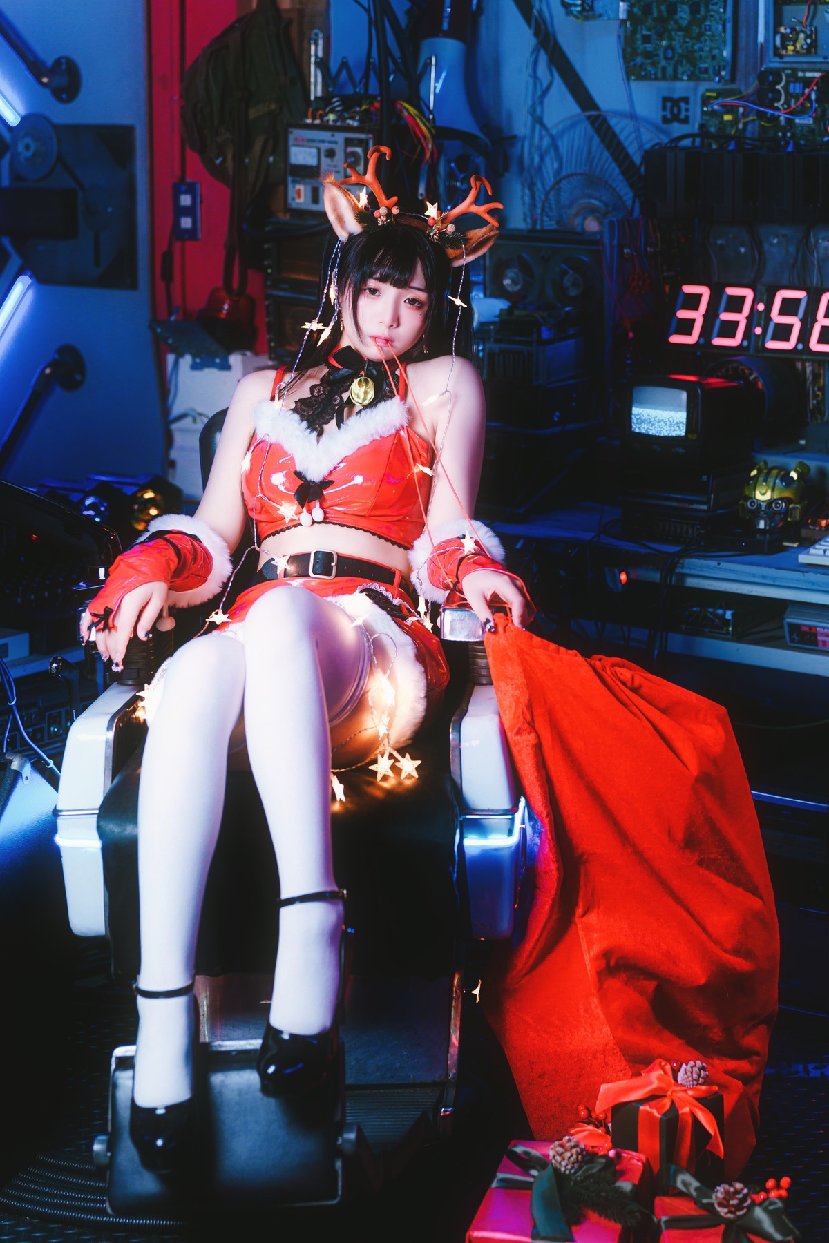 Cosplay 落落Raku Dear Deer ☆(9)