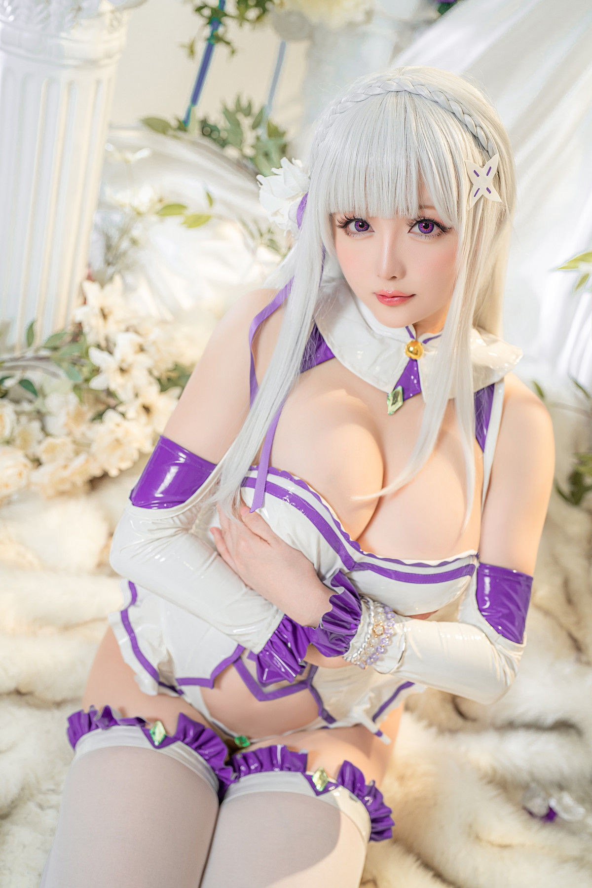 Hoshilily 小姐姐星之迟迟 Cosplay 爱蜜莉雅(24)