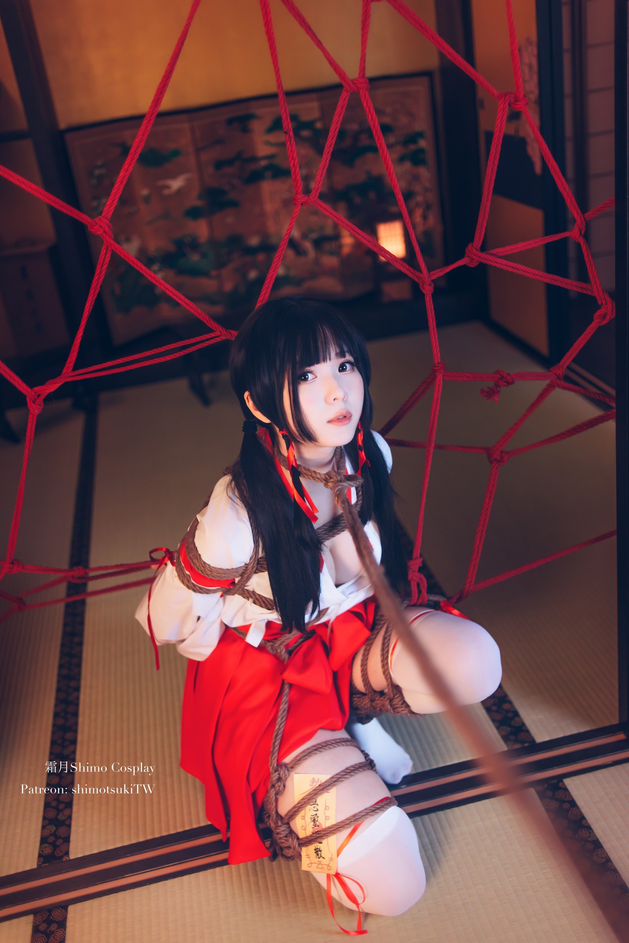 [霜月shimo] 巫女捆绑 Miko Bundle(11)