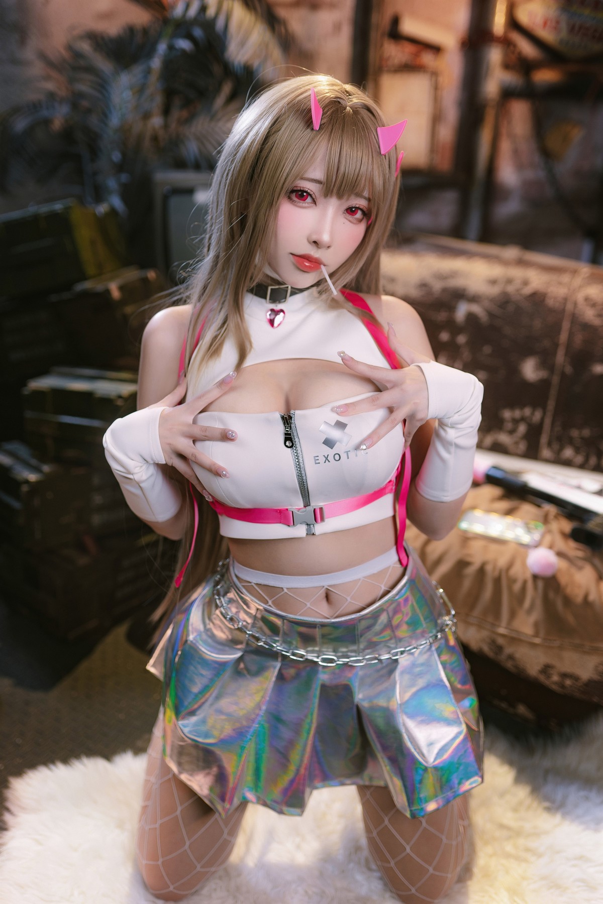 Cosplay 宫本桜 毒蛇(27)