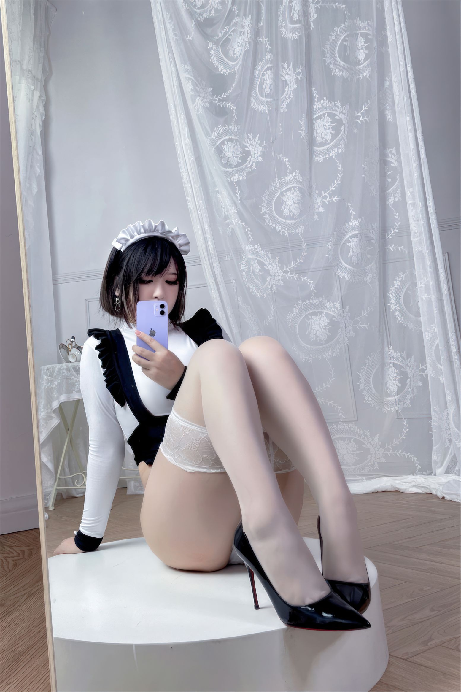半半子 - 纯白女仆(28)