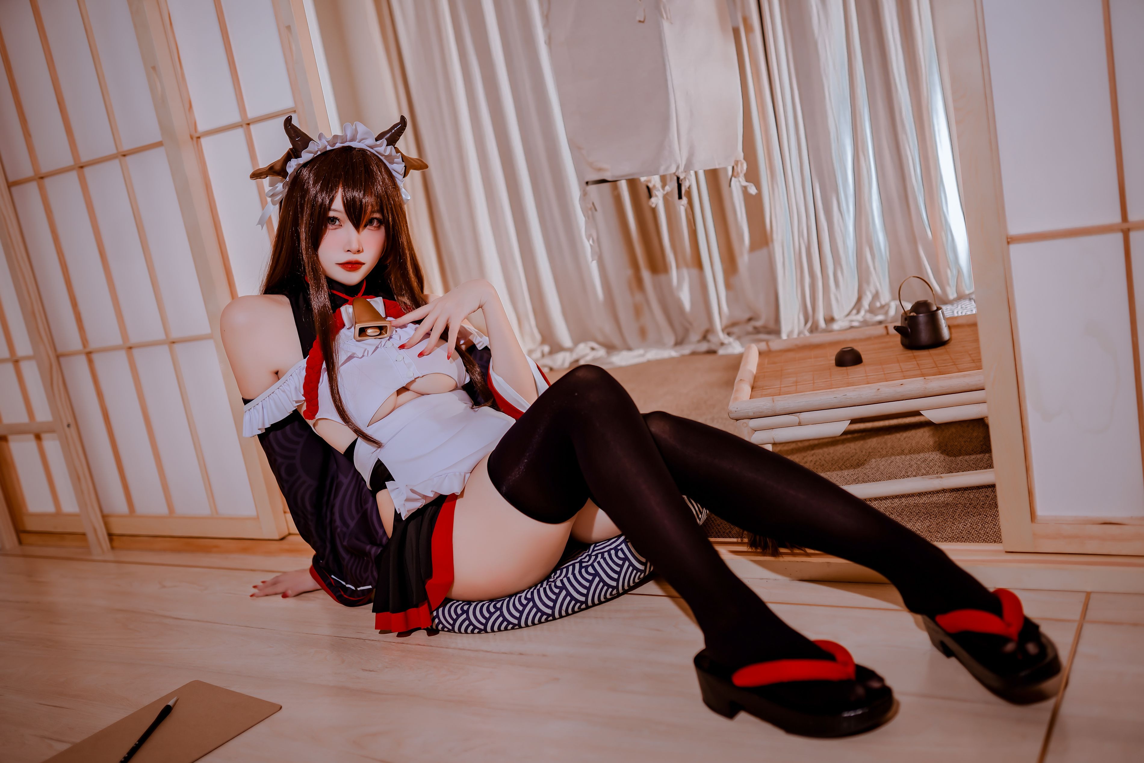 二佐Nisa 碧蓝樫野女仆(14)