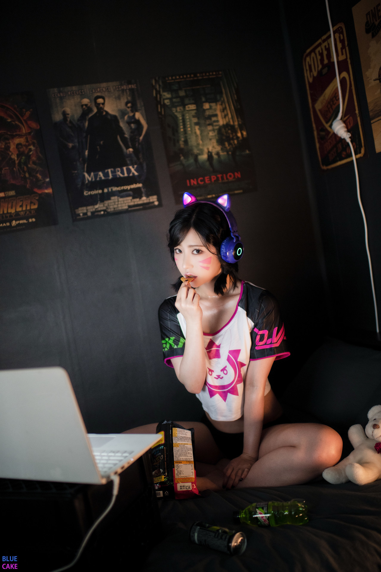 Luci 루시, [BLUECAKE] Hello I am D.Va Kim(16)