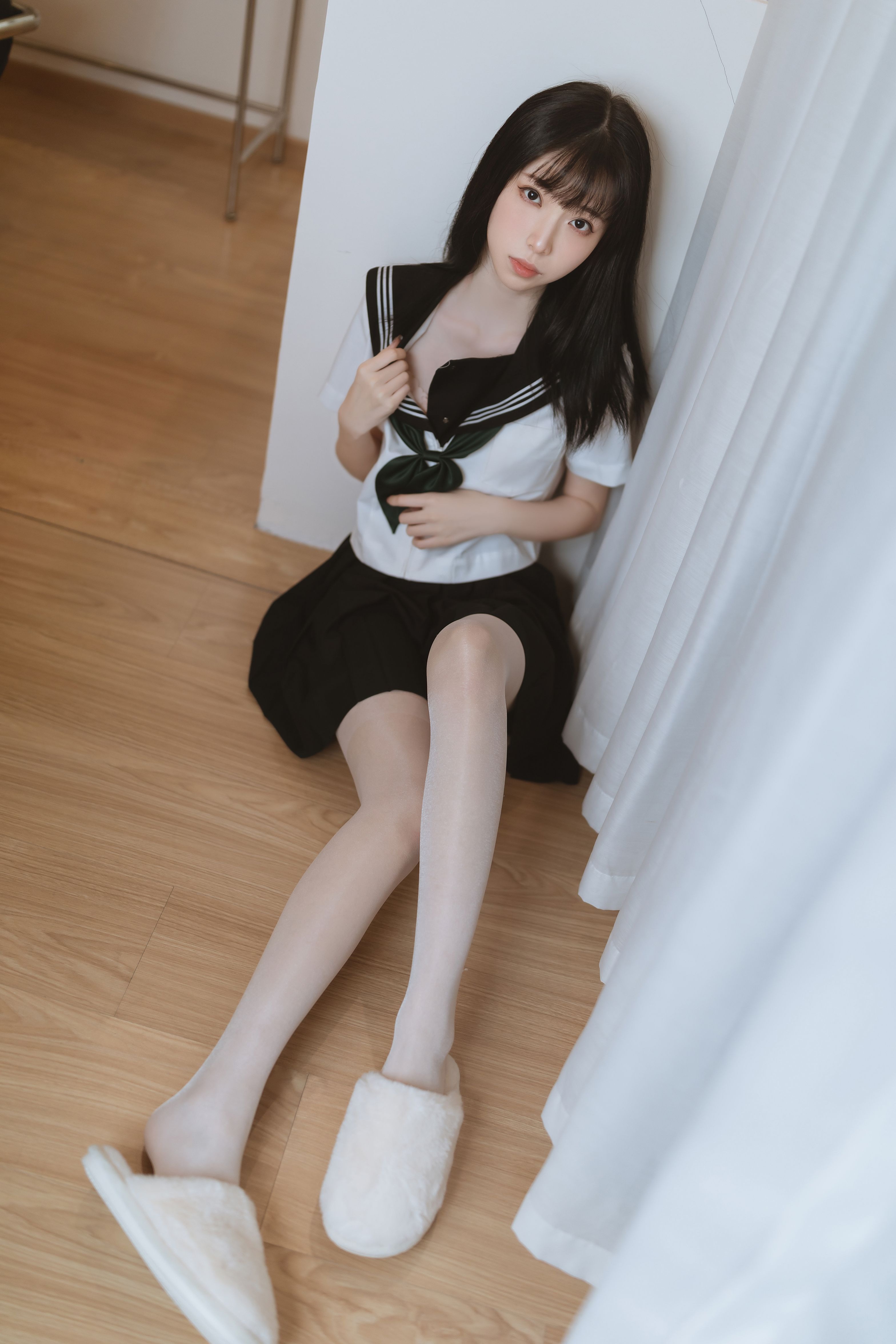 许岚LAN 白丝水手服 [40P-608MB](29)